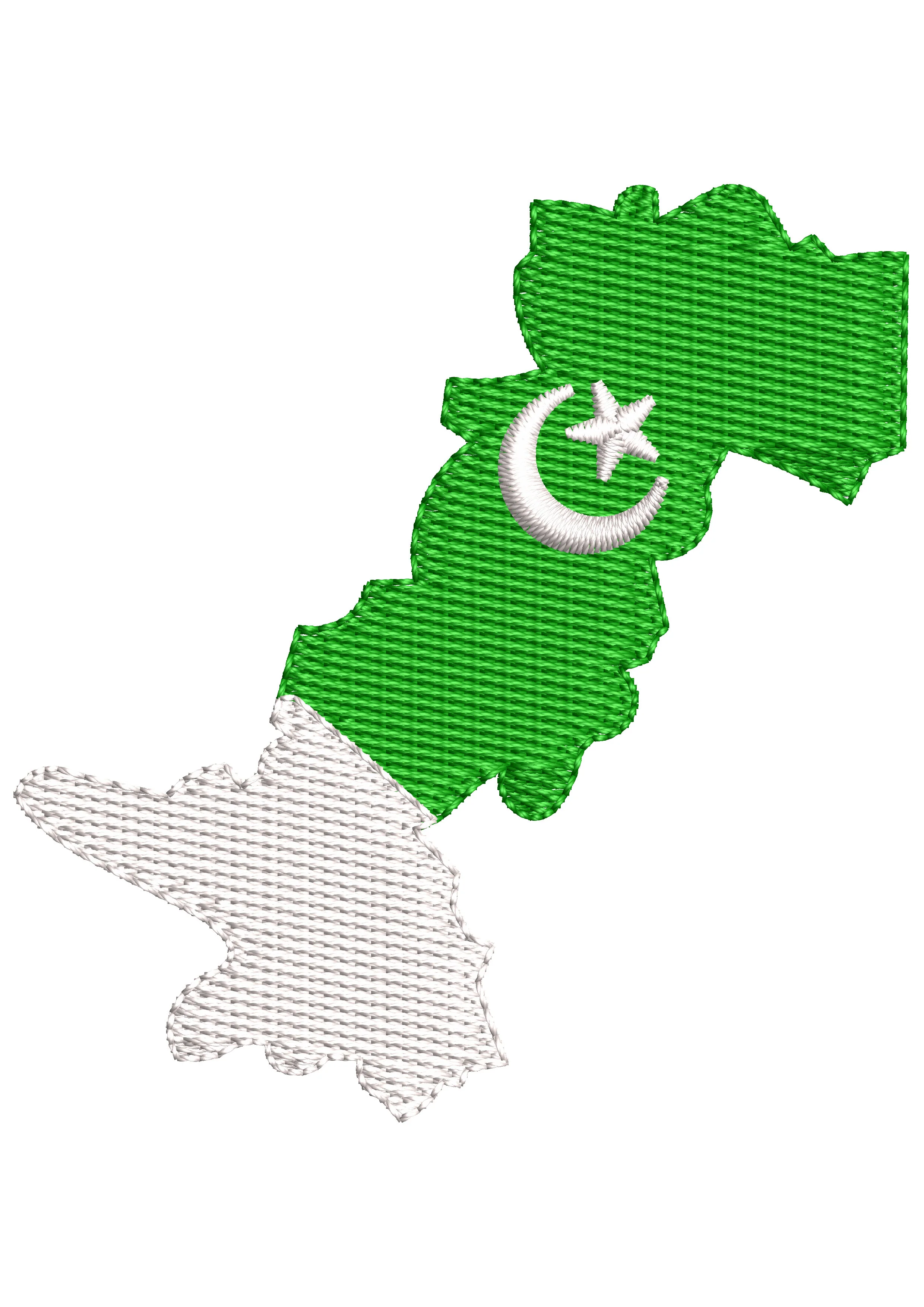Map of Pak Embroidery Design