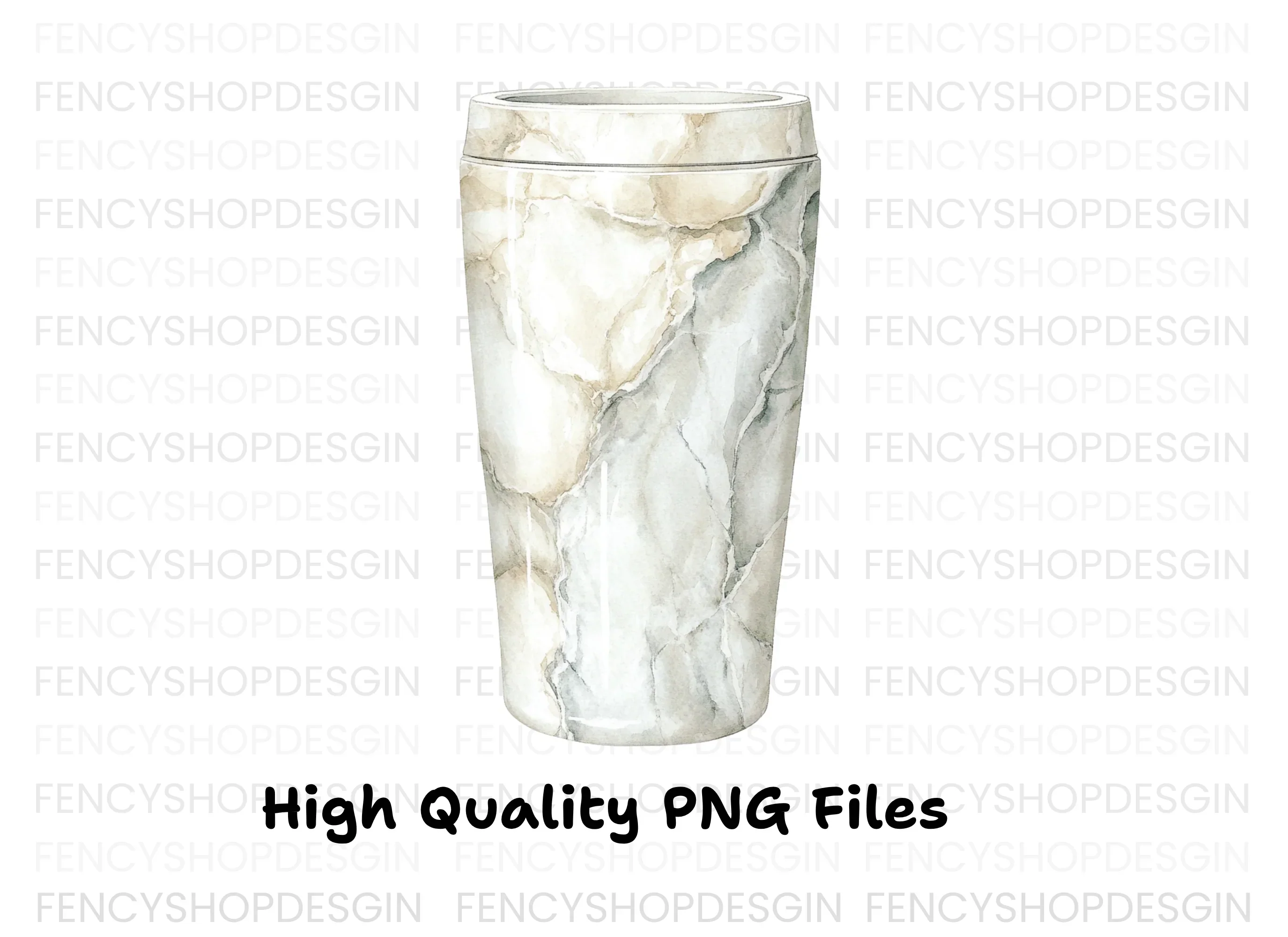 Marble Tumbler Designs Clipart Bundle - Image 3