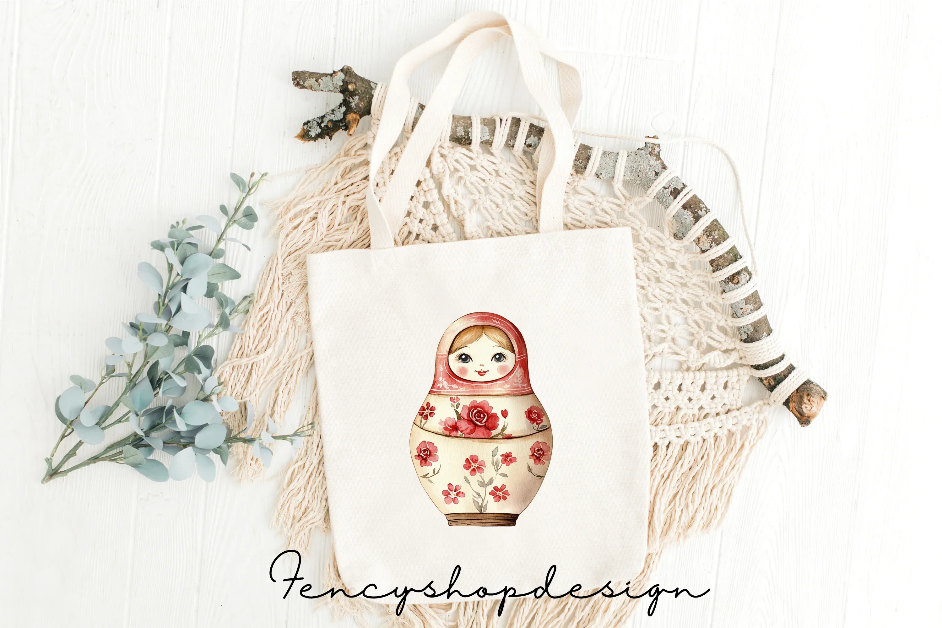 Matryoshka Dolls Clipart Bundle - Image 7