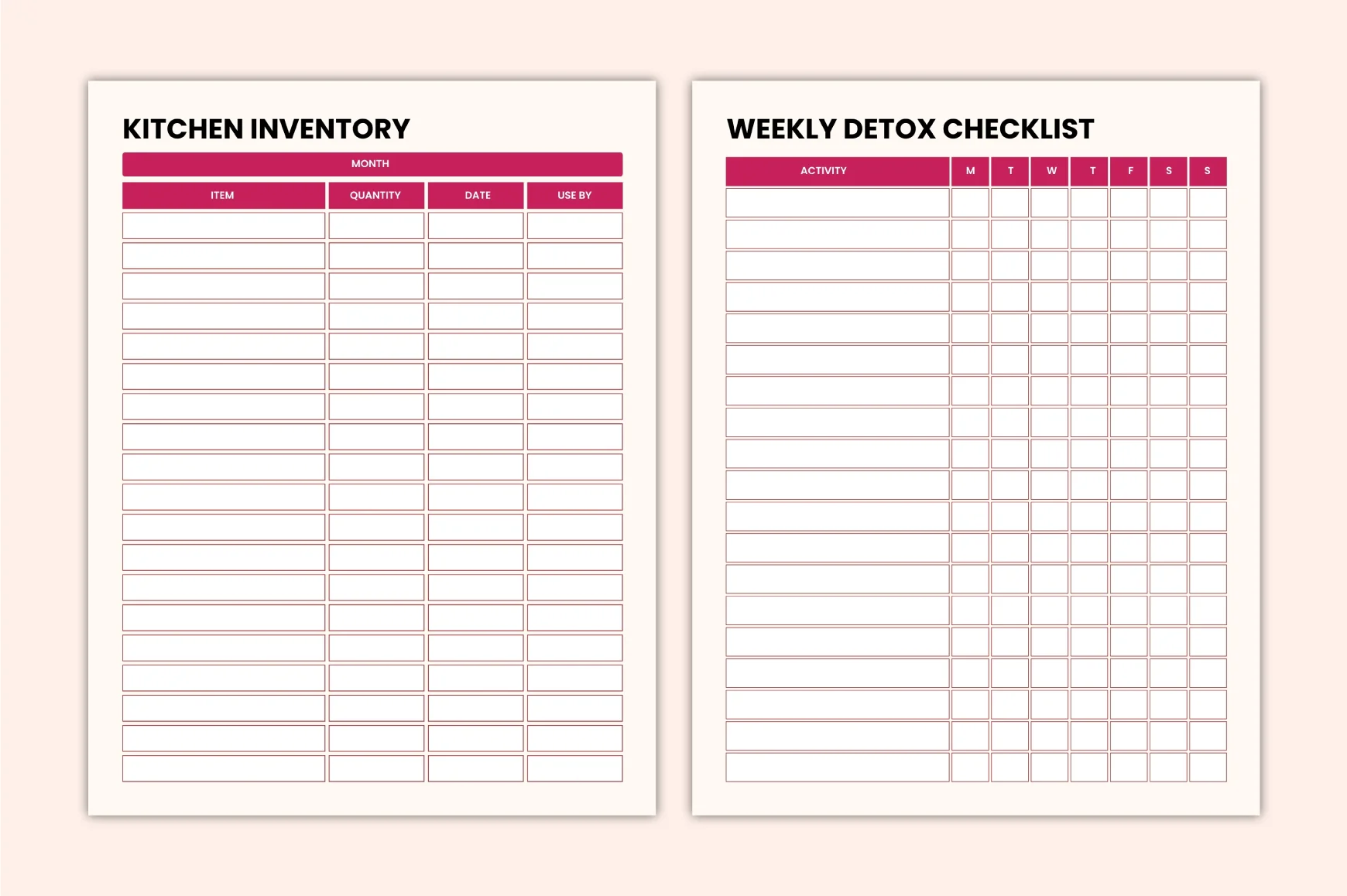 Meal Prep Journal for Easy Planning - Image 3