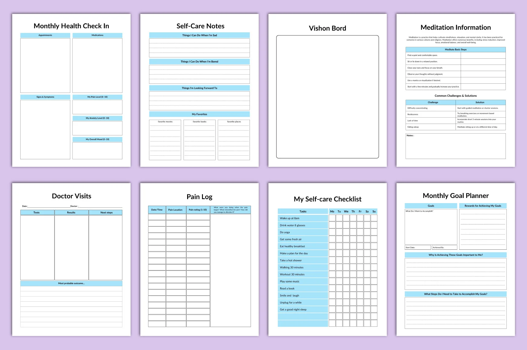 Medical Binder Planner for Organization - Image 3