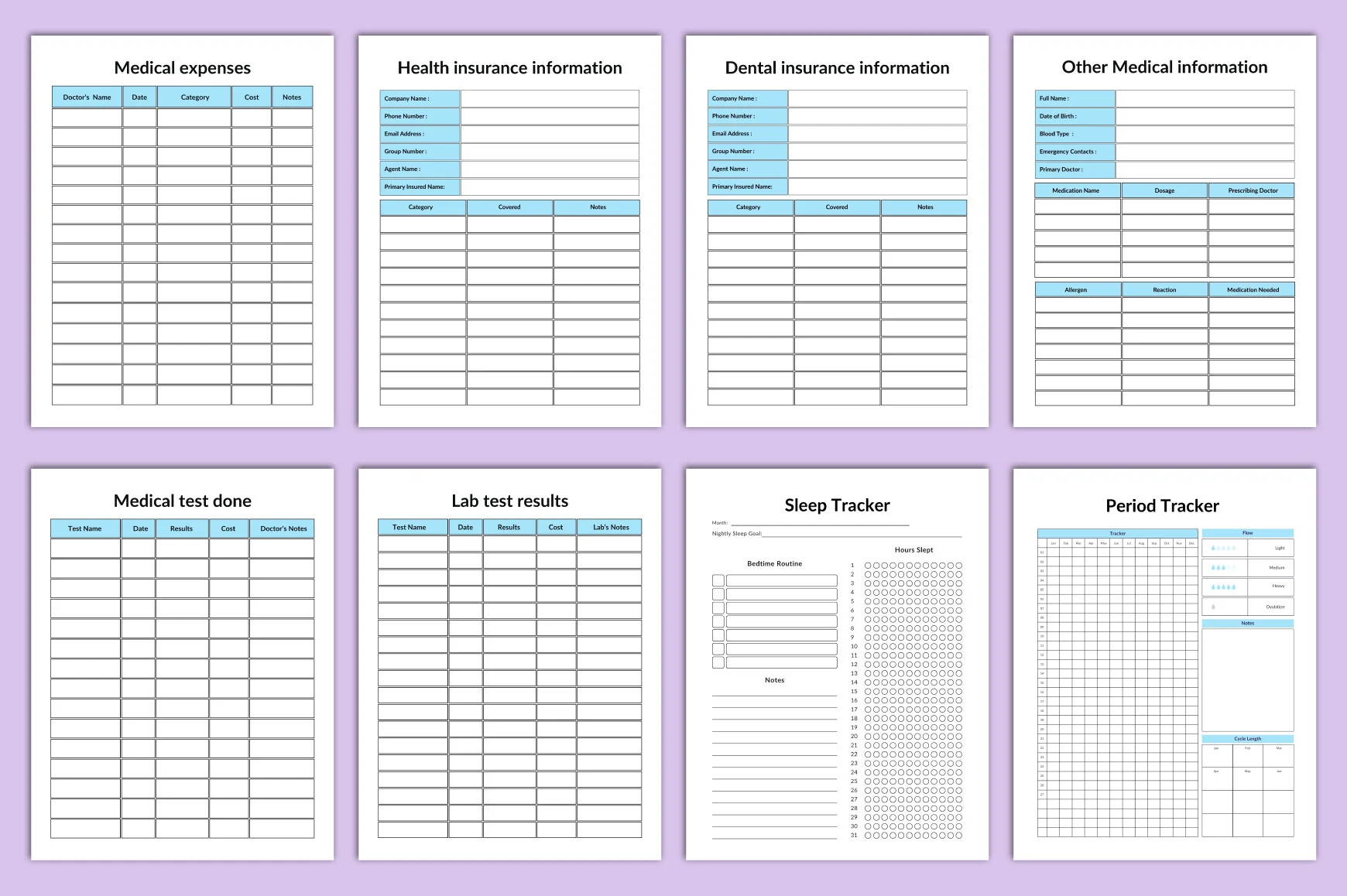 Medical Binder Planner for Organization - Image 4