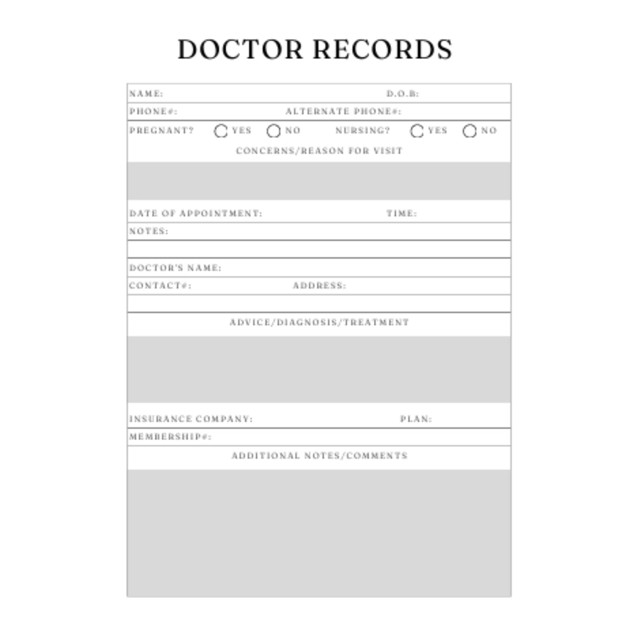Medical Planner Bundle 27 - Image 4