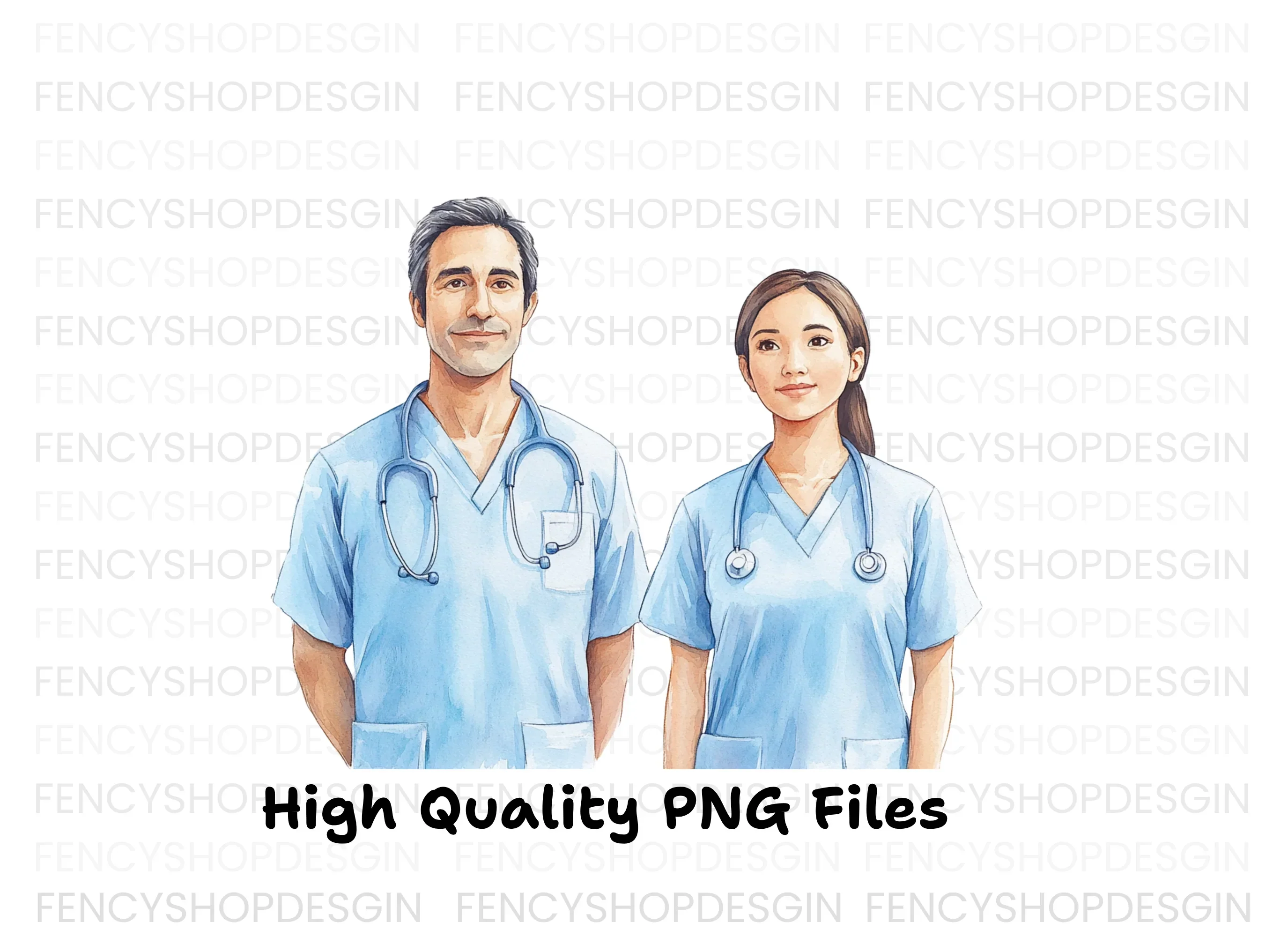 Medical Professionals Clipart Bundle - Image 2