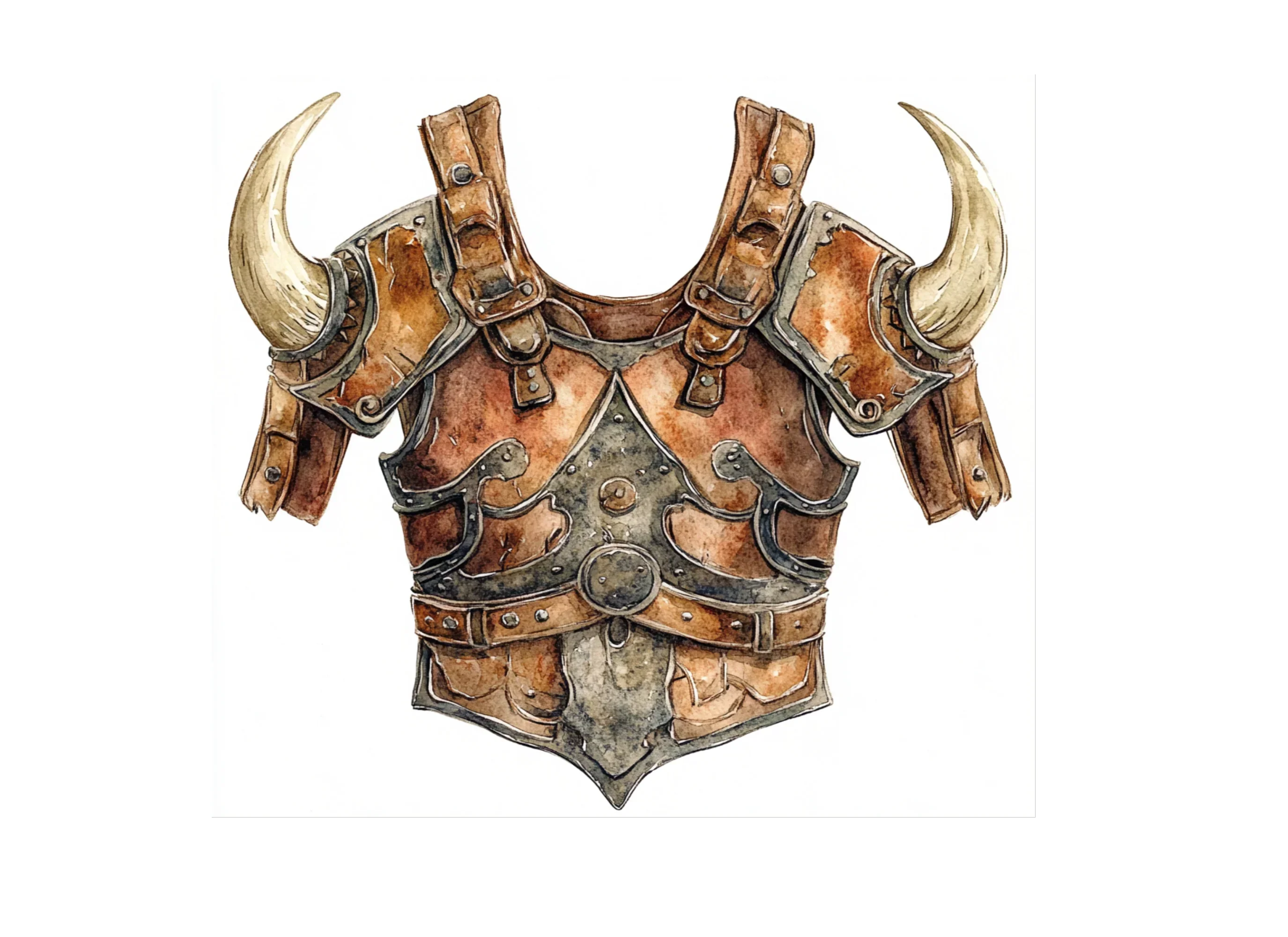 Medieval Armor Clipart Bundle - Image 2