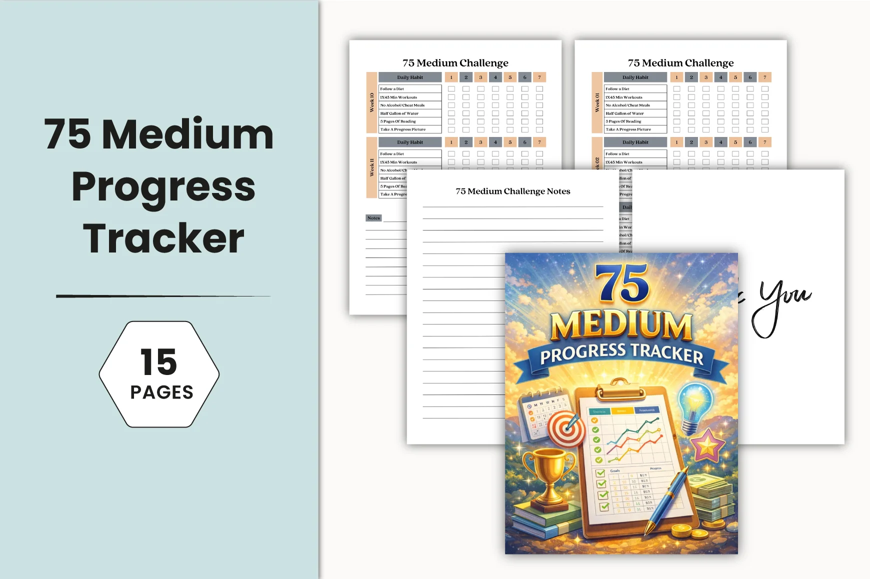 Medium Progress Planner