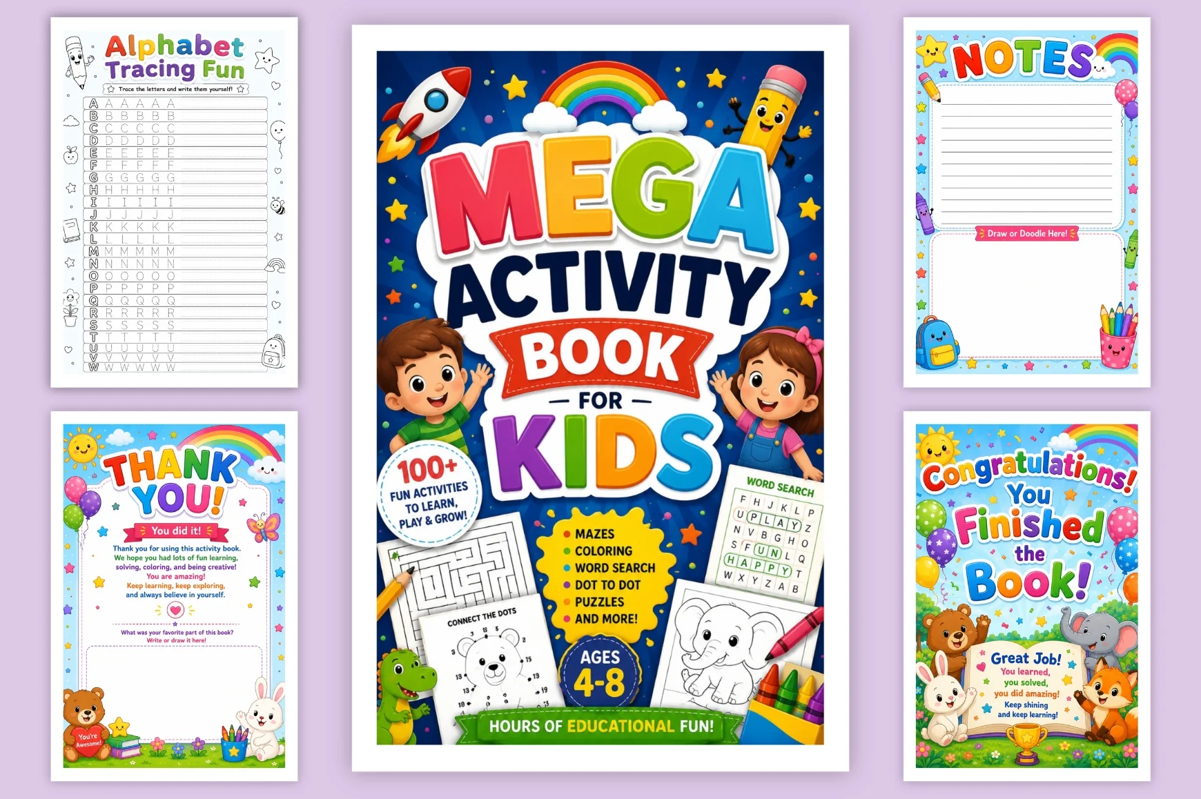 Mega Activity For Kids Book - Image 6