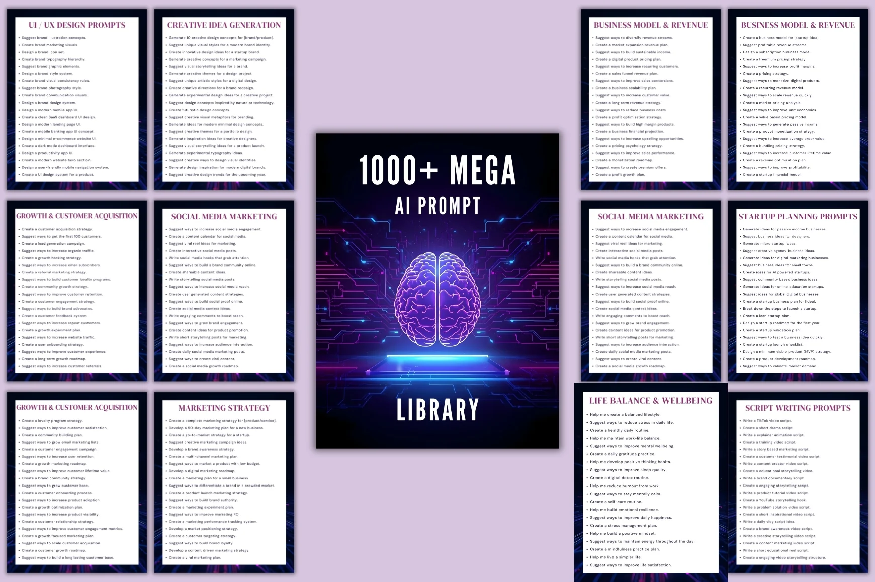 Mega AI Library Prompts - Image 9