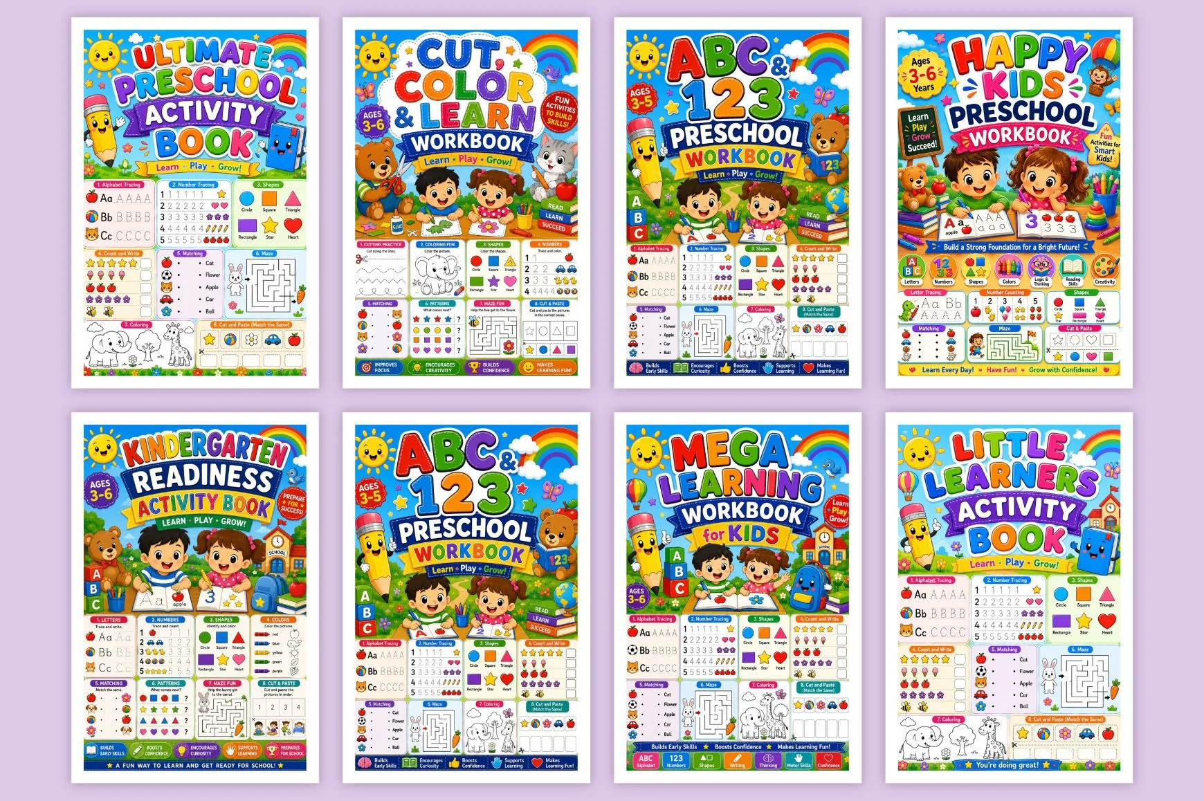Mega Preschool Activity Book - Image 4