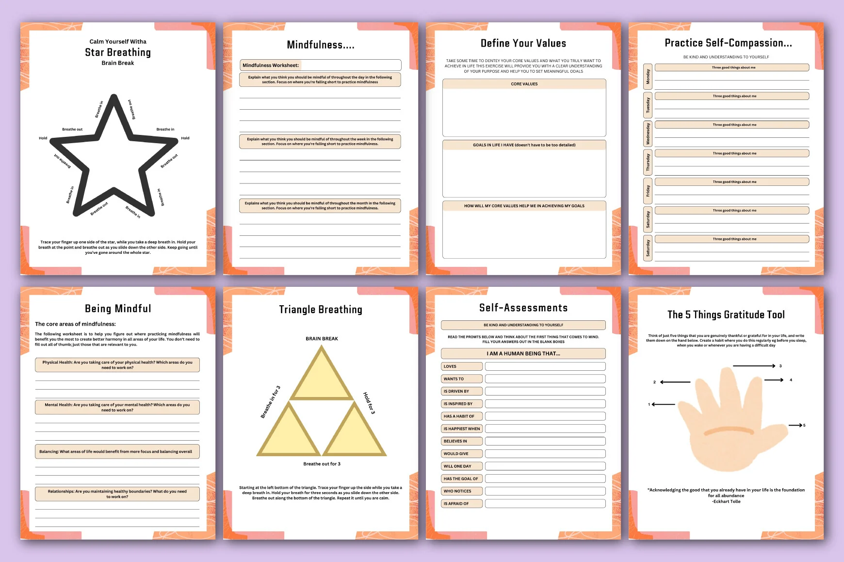 Mental Burnout Support Workbook - Image 4