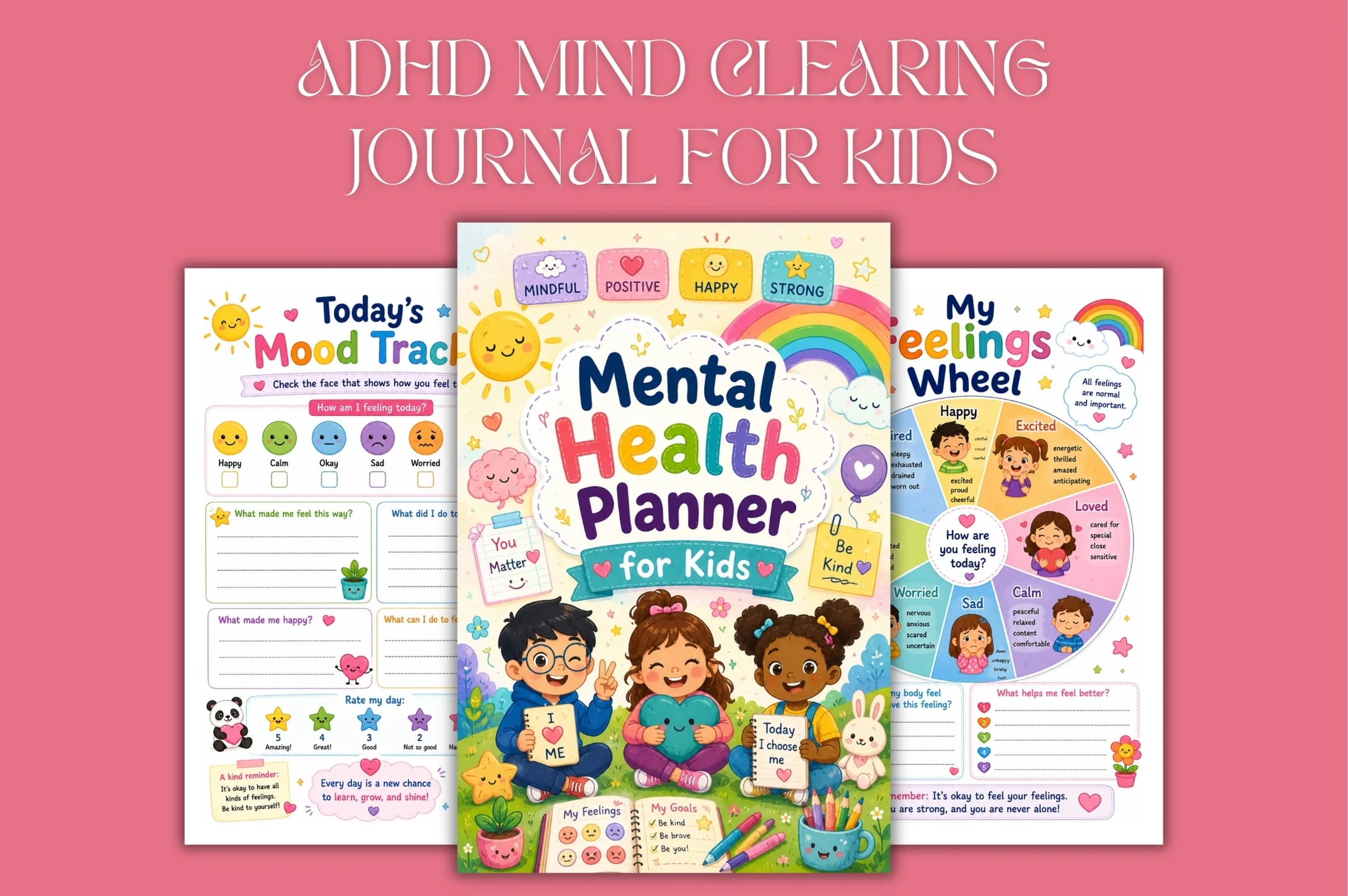 Mental Health For Kids Planner - Image 3