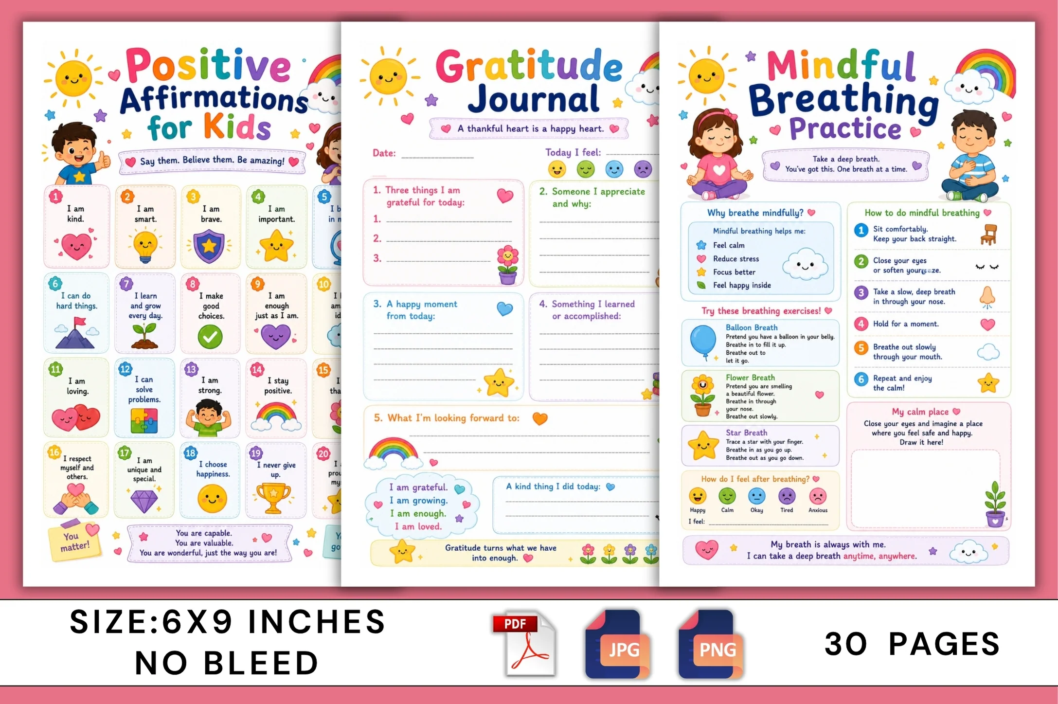Mental Health For Kids Planner - Image 4