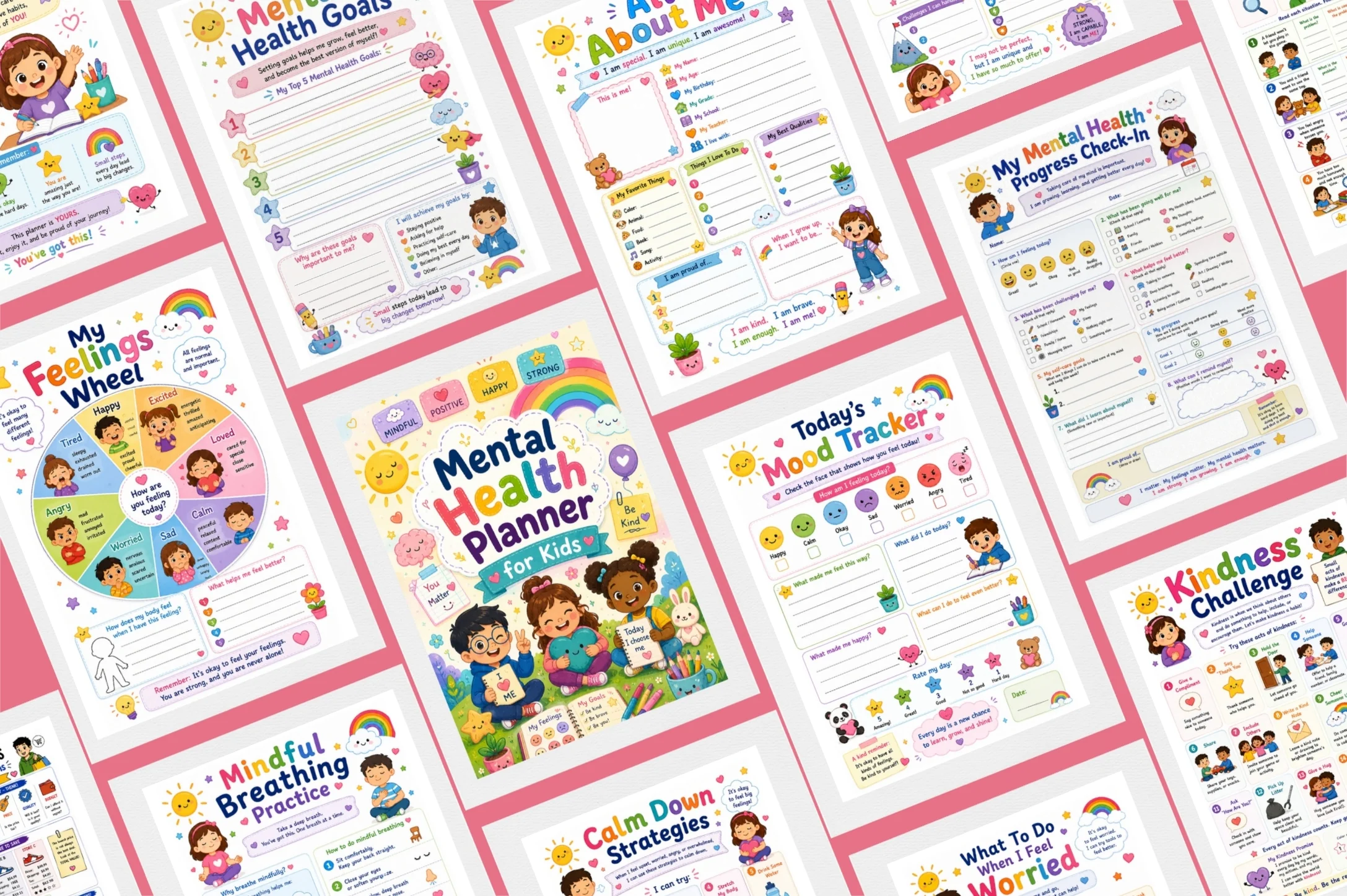 Mental Health For Kids Planner - Image 6