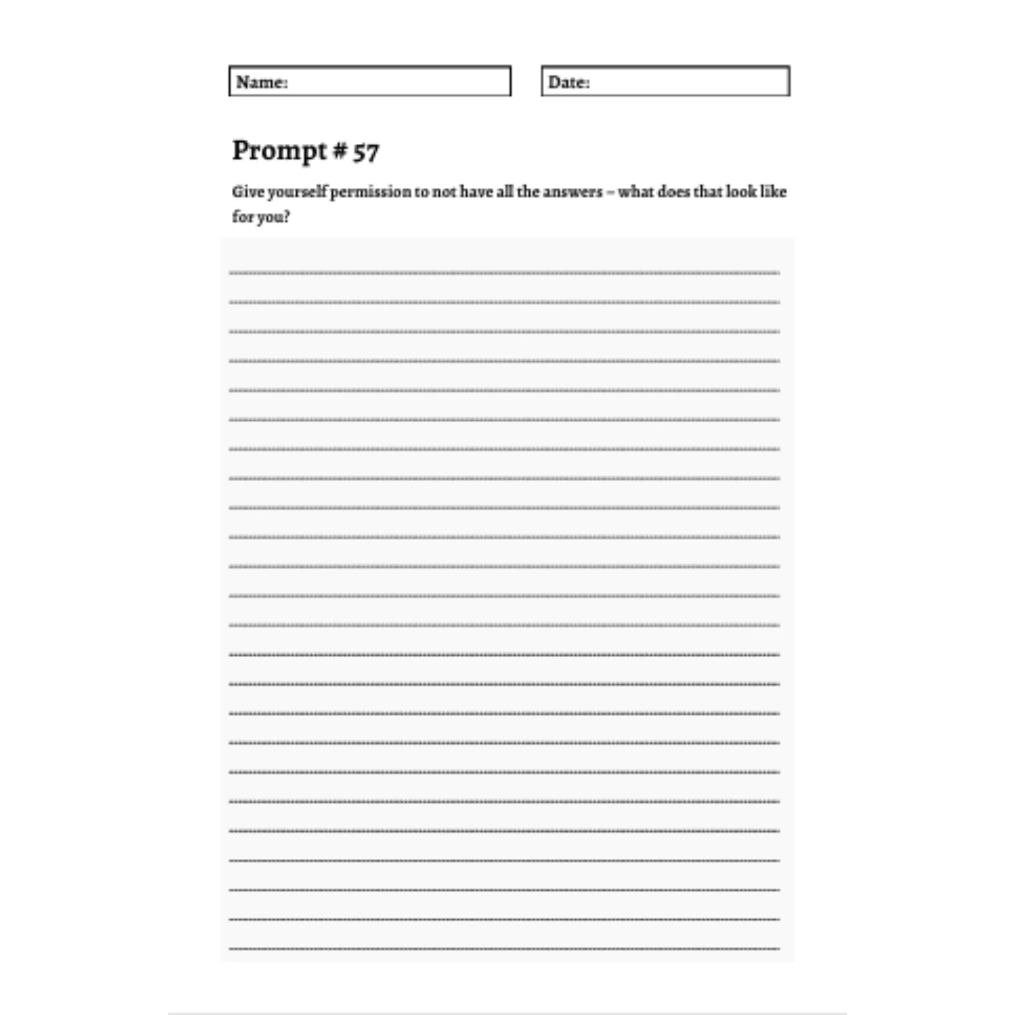 Mental Health Journal Prompts Bundle - Image 4
