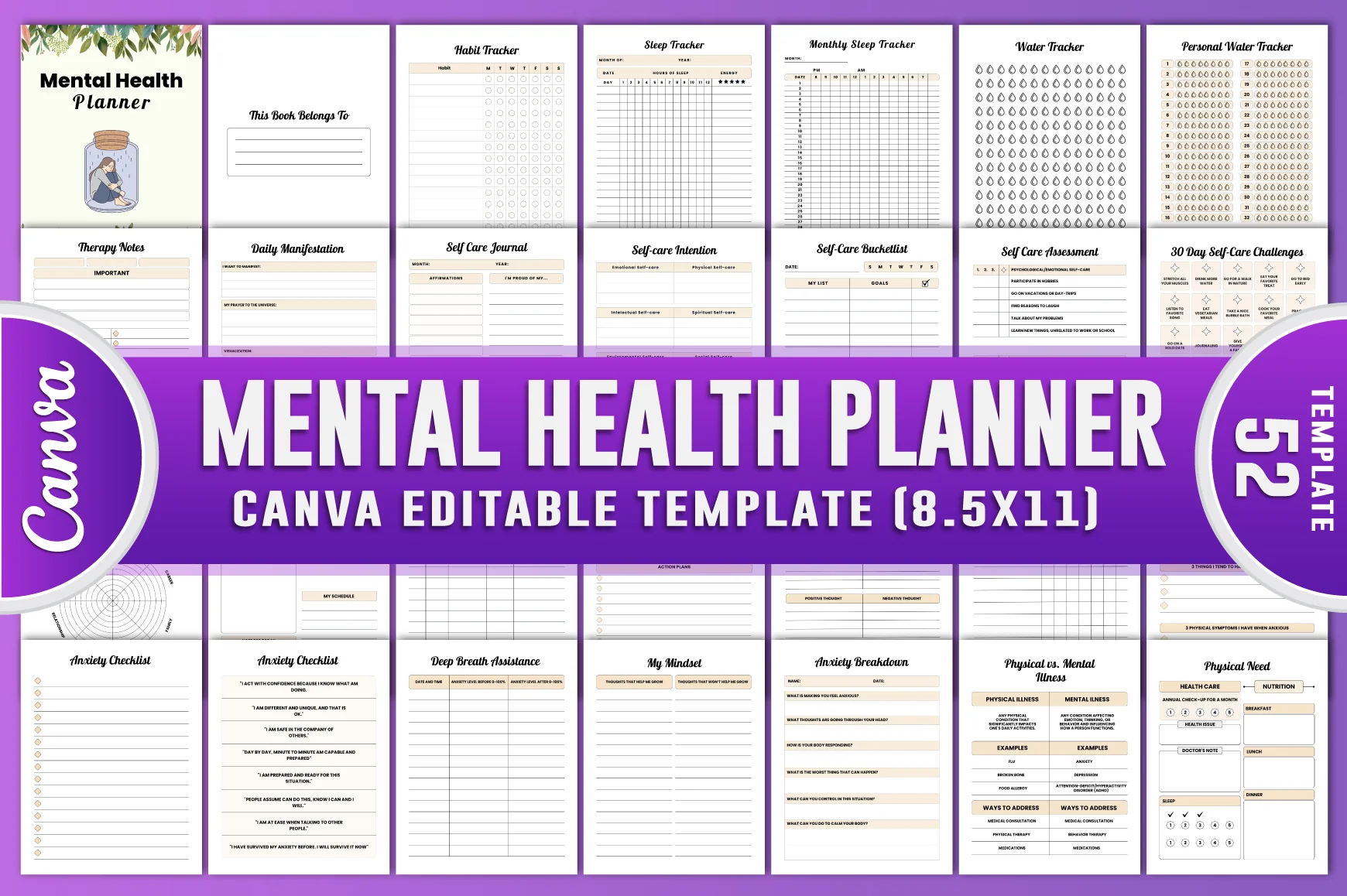 Mental Health Planner