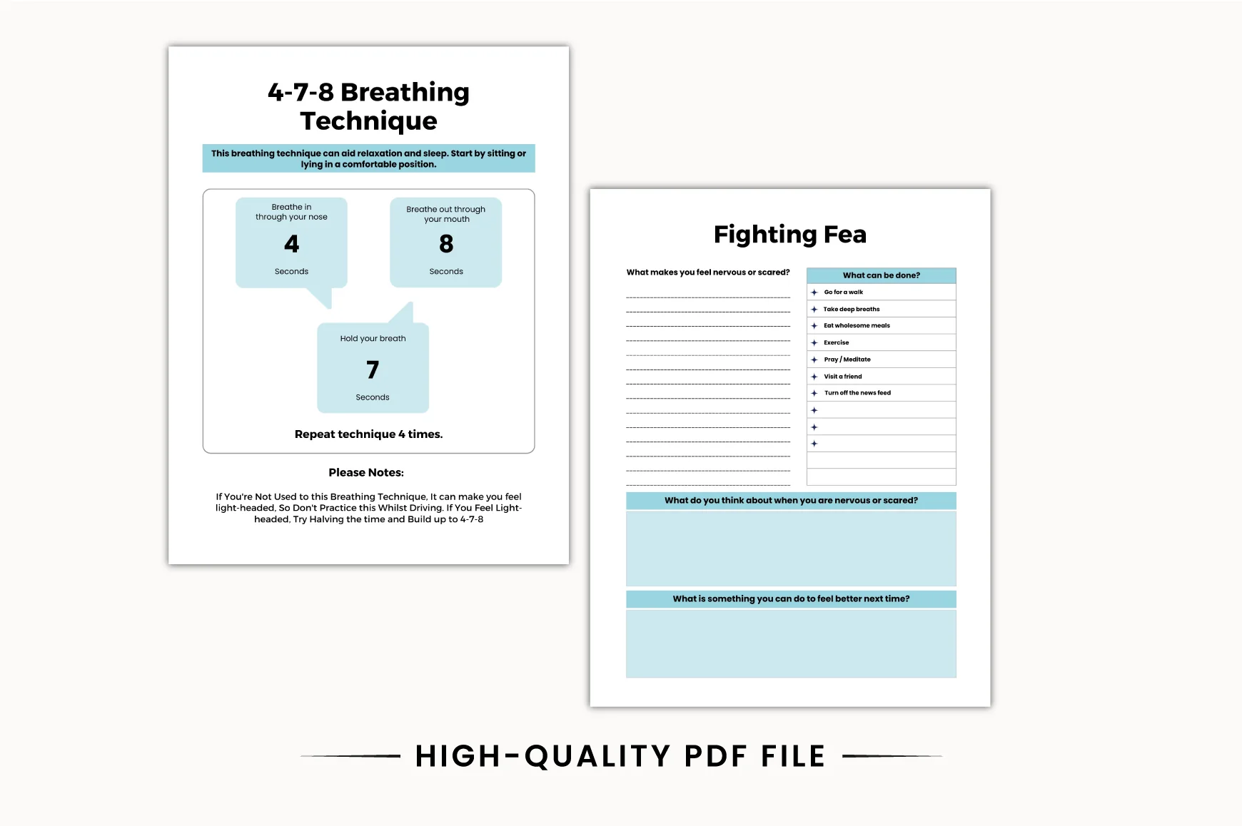 Mental Health Planner Sheets - Image 3