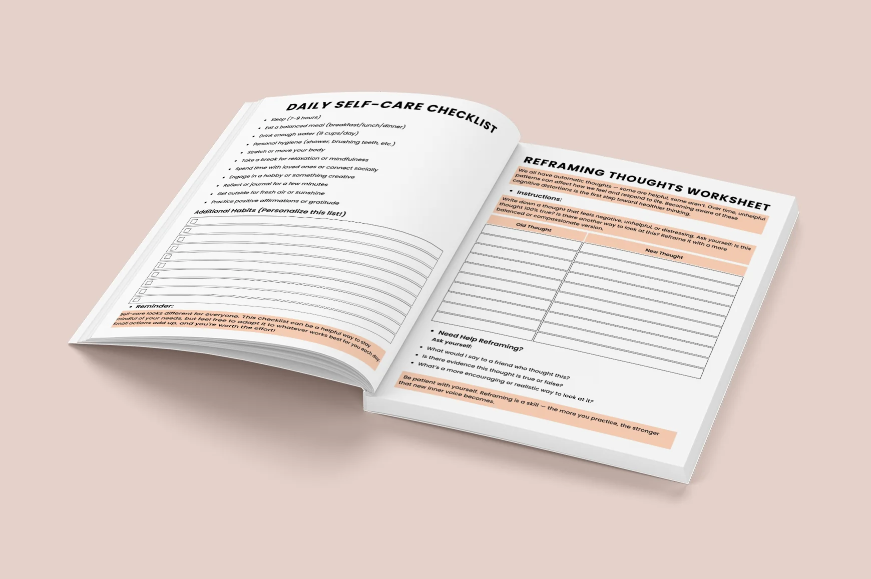 Mental Health Recovery Workbook - Image 2