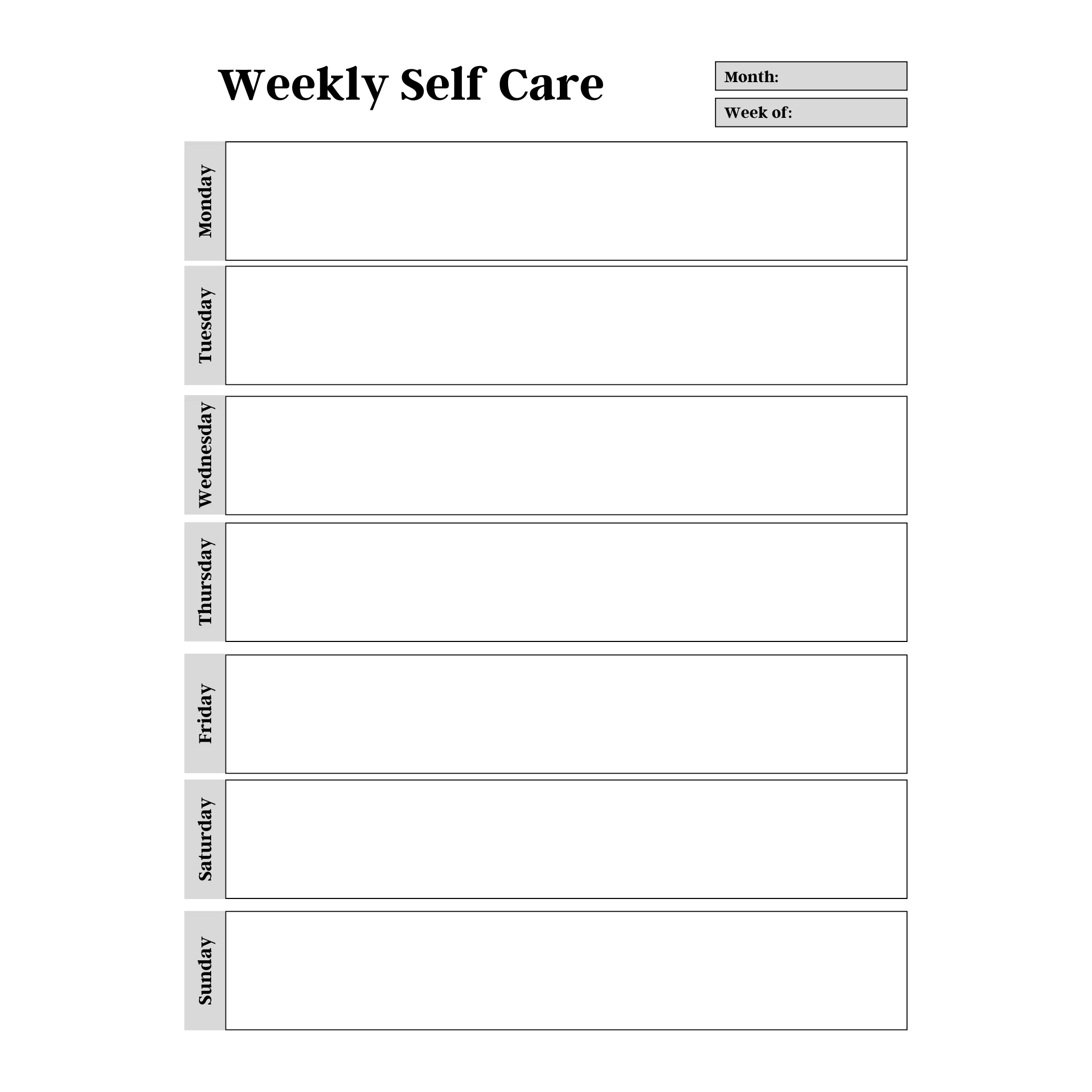 Mental Health & Self Care Planner Bundle - Image 4