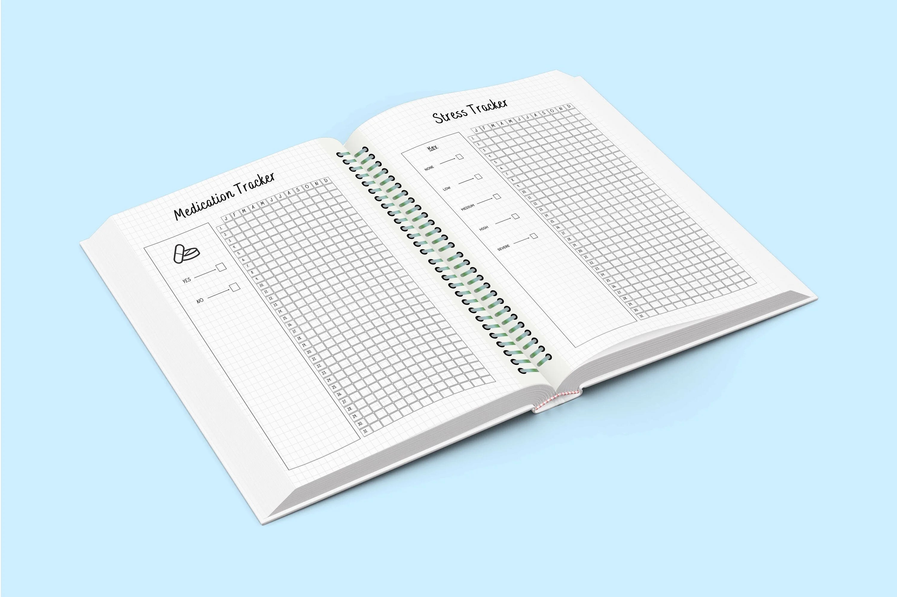 Mental Health Trackers Planner - Image 4