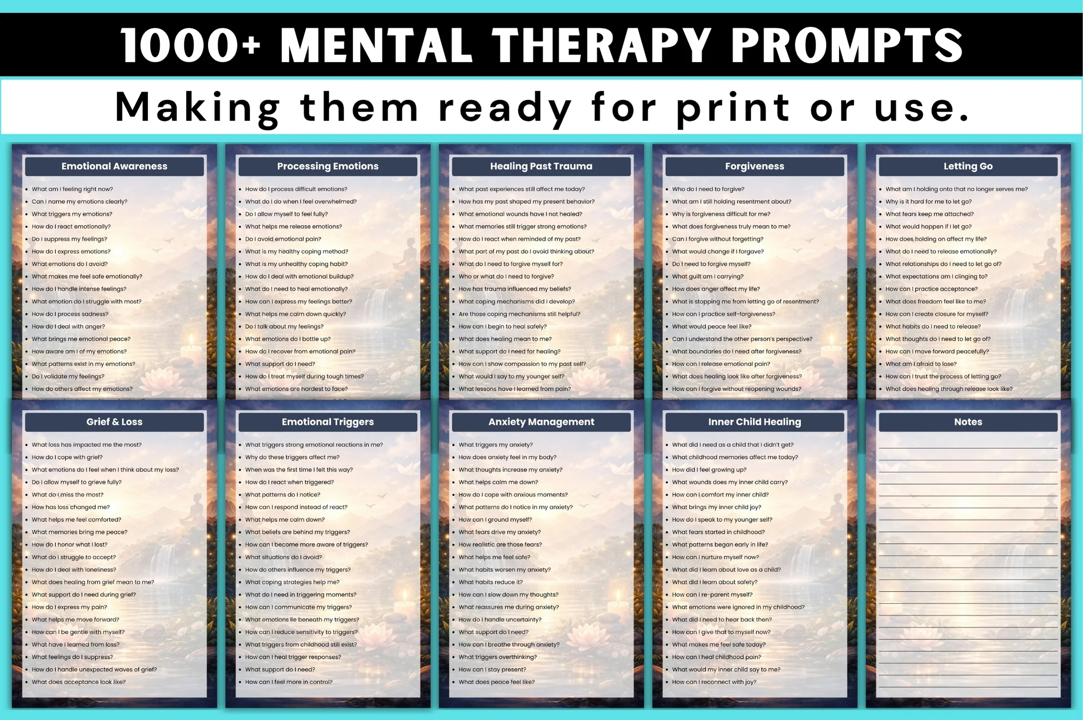 Mental Therapy Prompts - Image 2