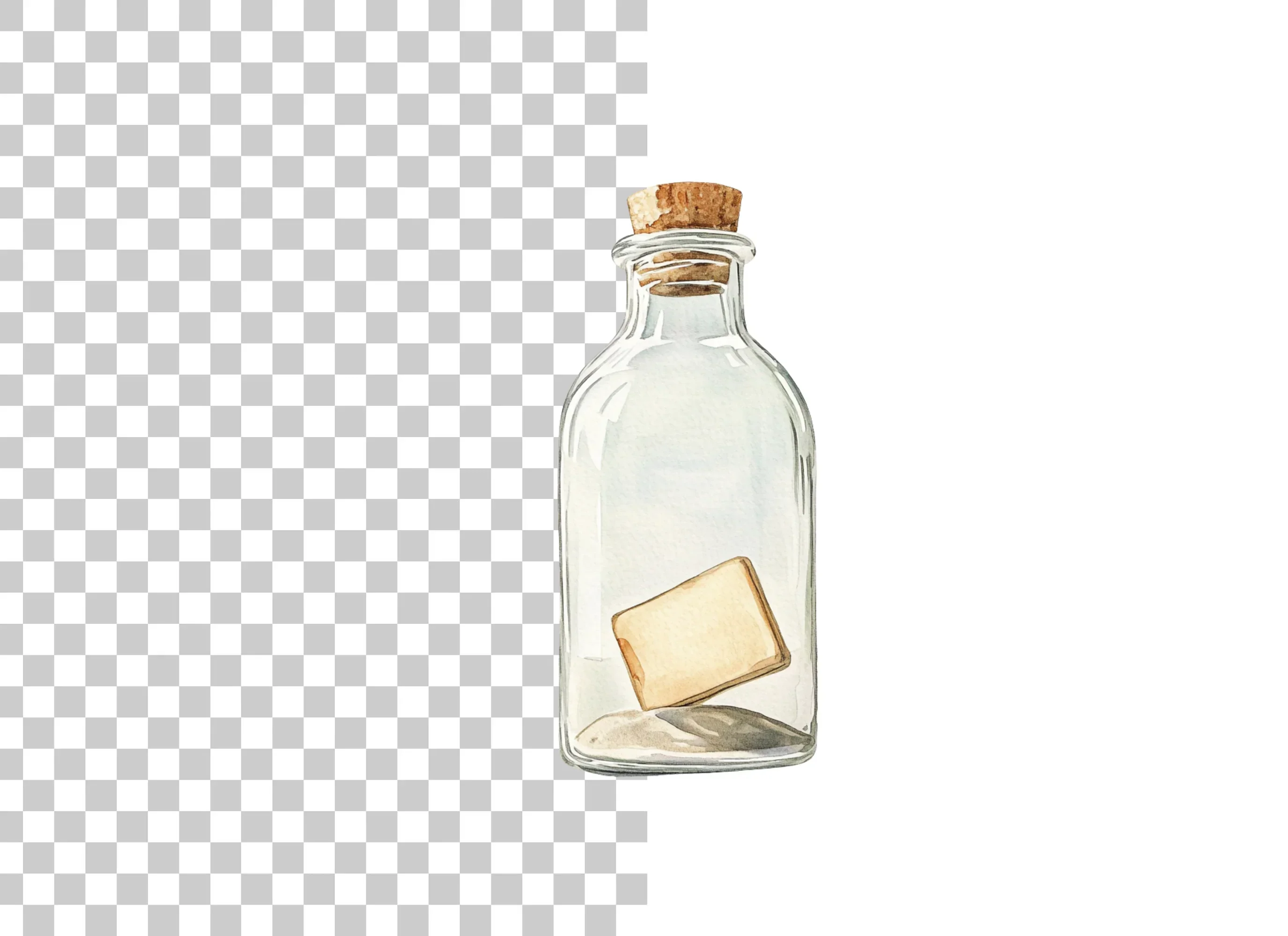 Message in a Bottle Clipart Bundle - Image 6