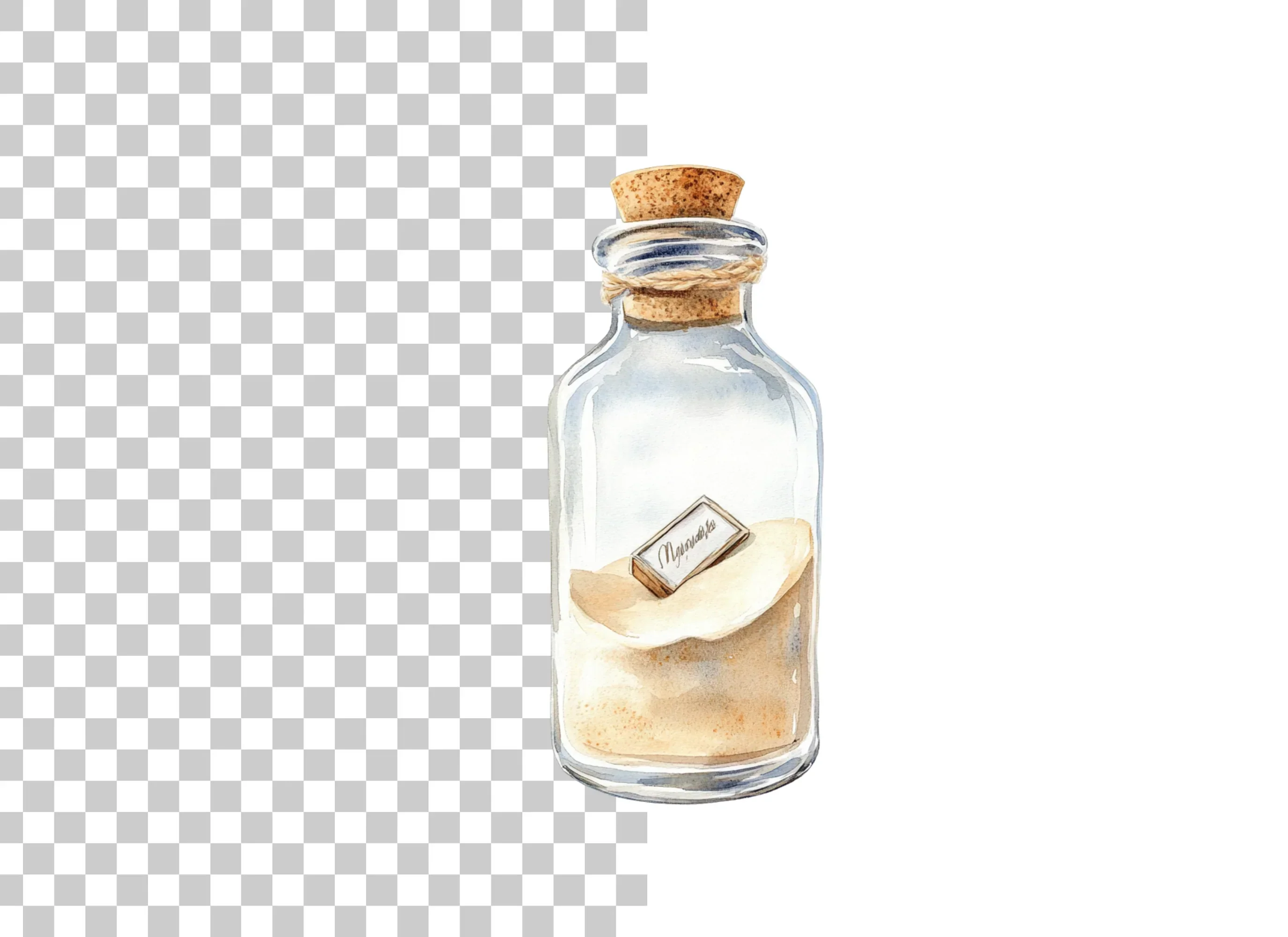 Message in a Bottle Clipart Bundle - Image 5