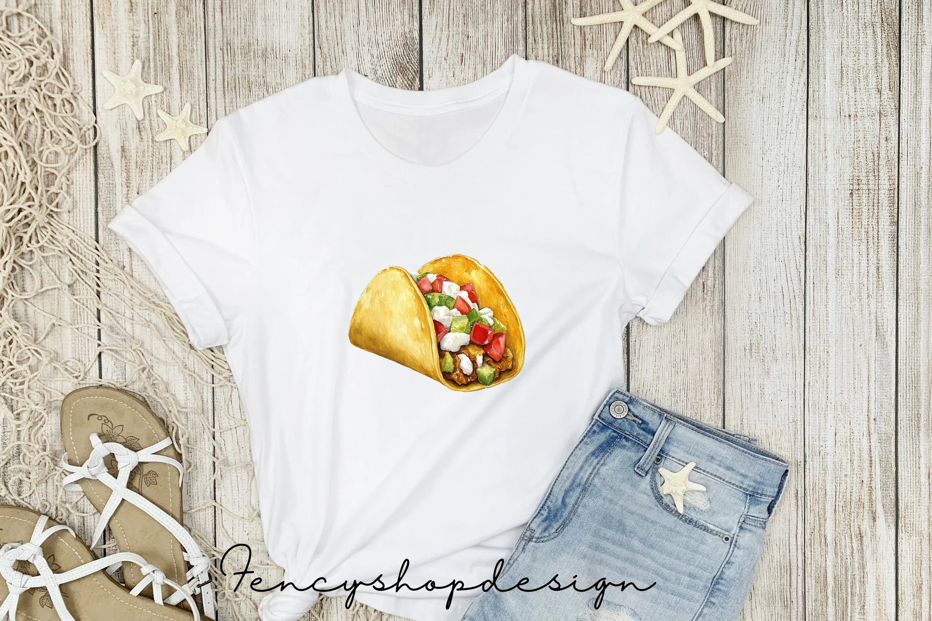 Mexican Taco Fiesta Clipart Bundle - Image 4