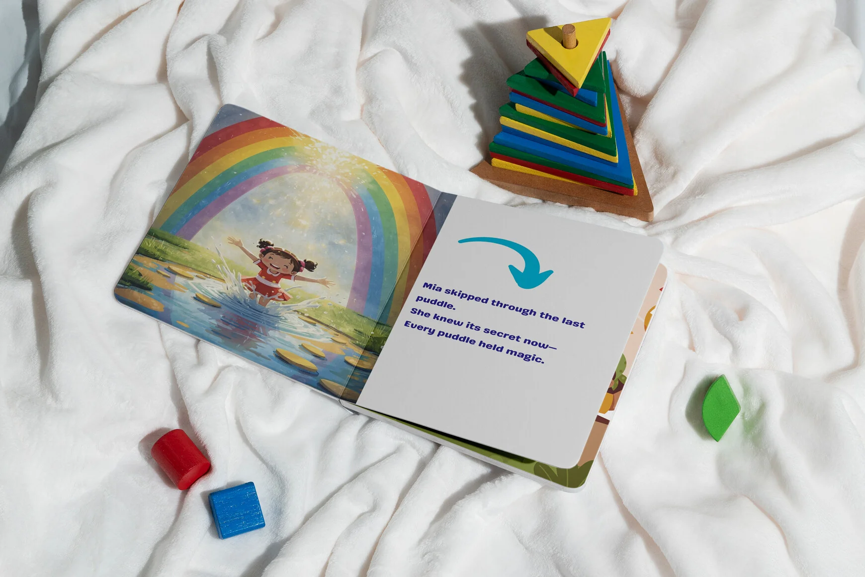 Mia's Sparkling Puddle Jumps Book - Image 5