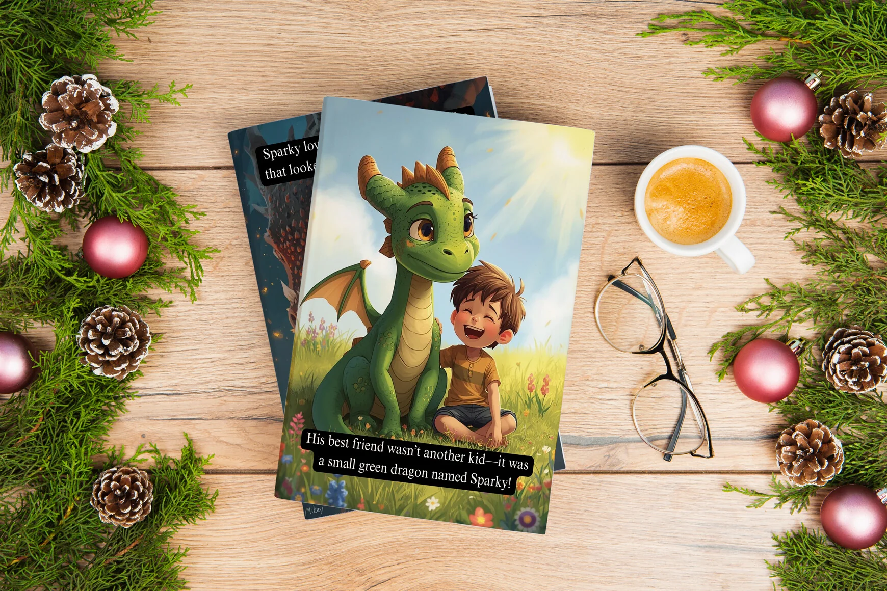 Mikey and the Dragon's Lost Fire Book - Image 3