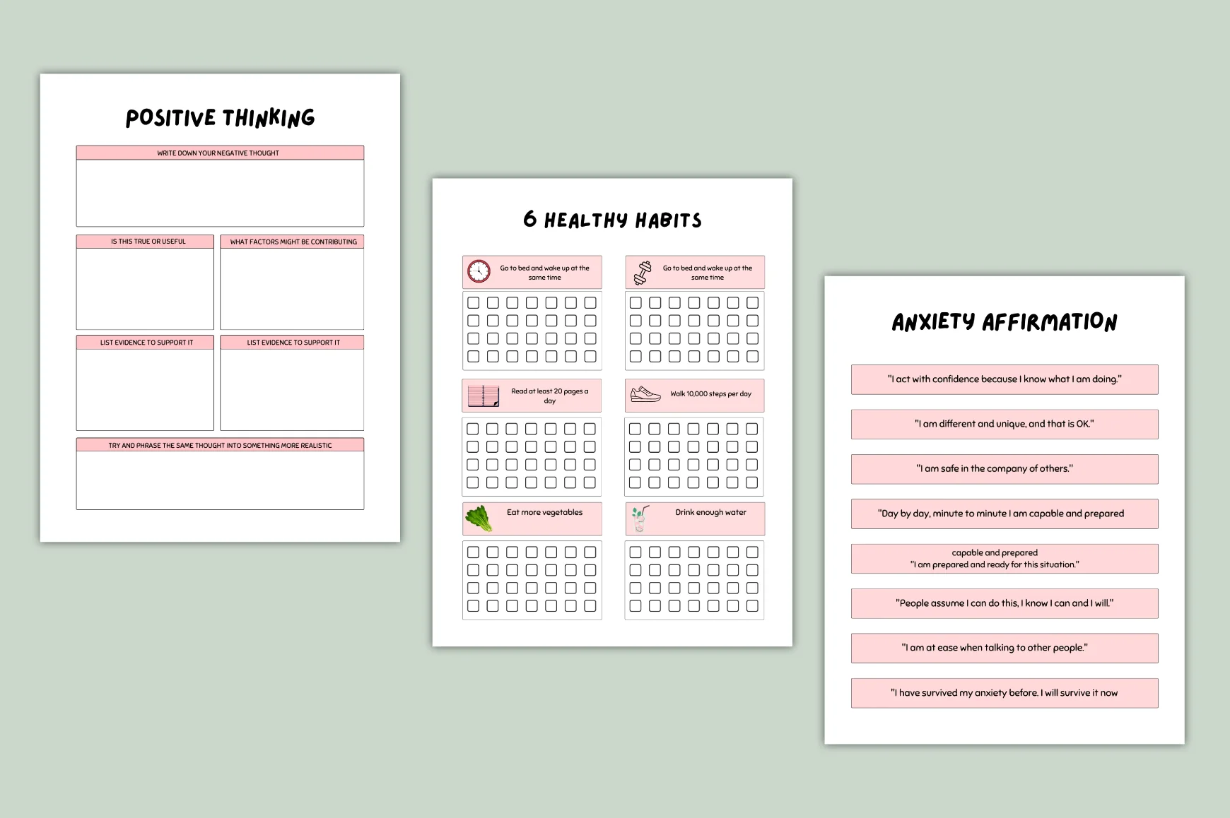 Mind Balance ADHD Anxiety Journal - Image 2