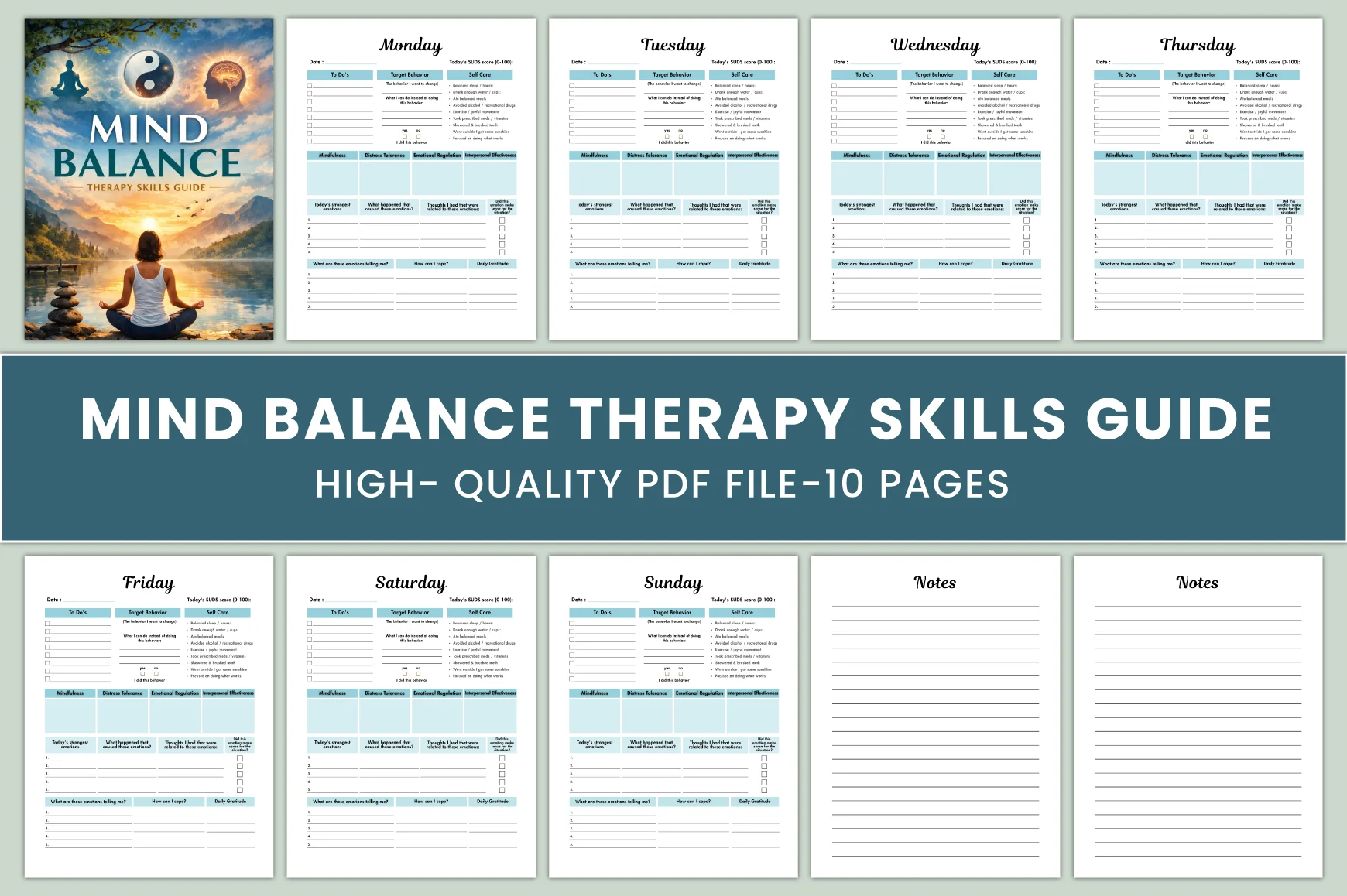 Mind Balance Therapy Skills Guide