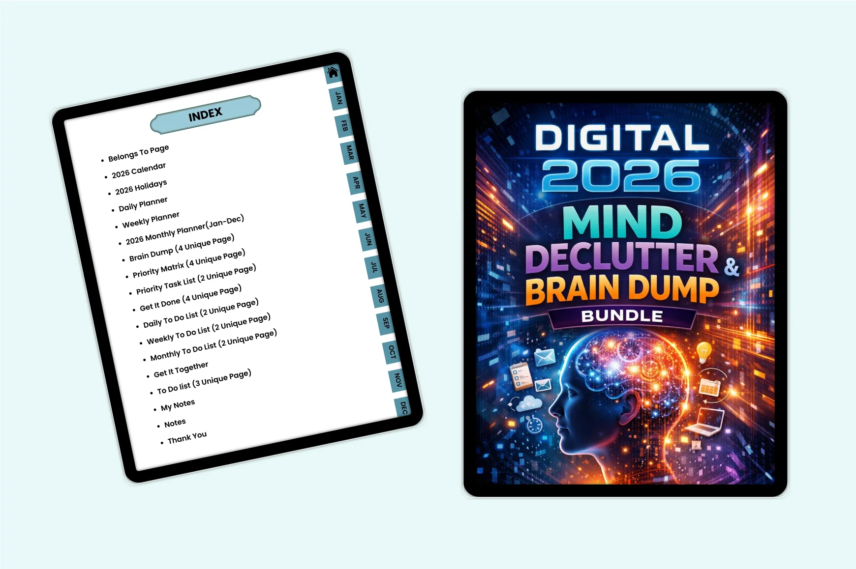 Mind Declutter Brain Dump Journal - Image 3