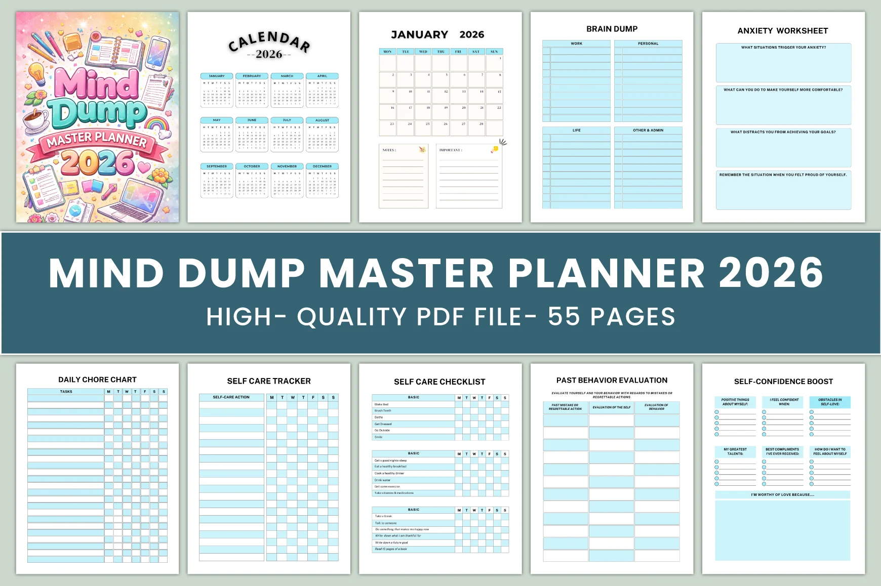 Mind Dump Master Planner