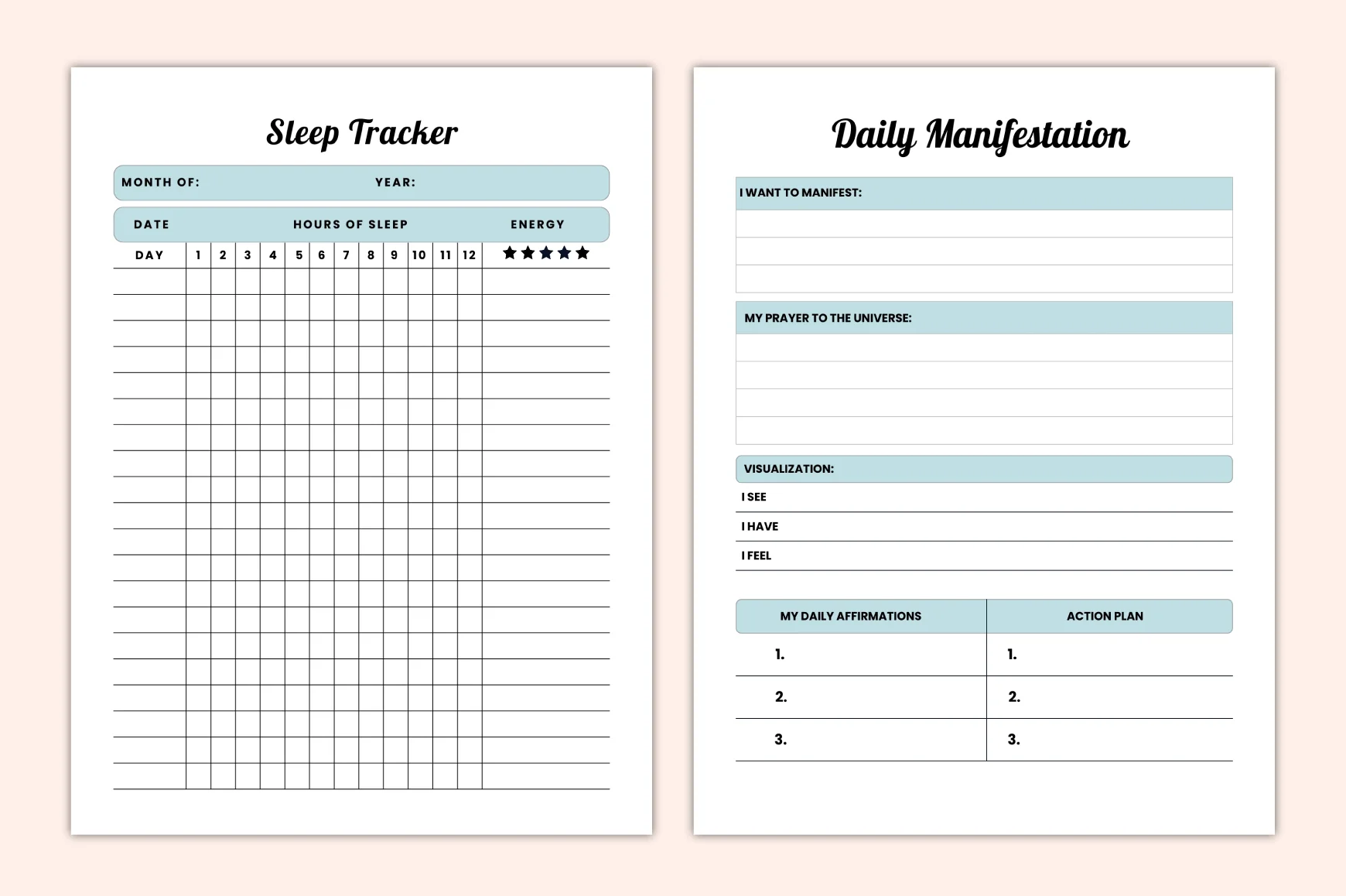 Mind Mental Health Planner for Wellness and Self-Care - Image 2