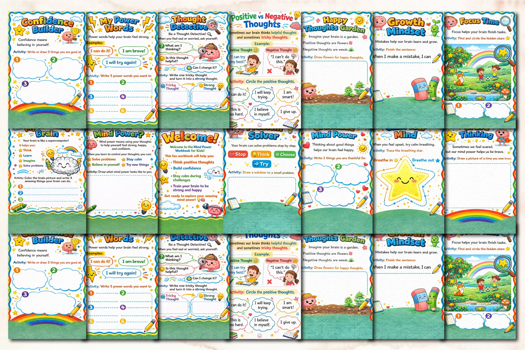 Mind Power for Kids Workbook - Image 2
