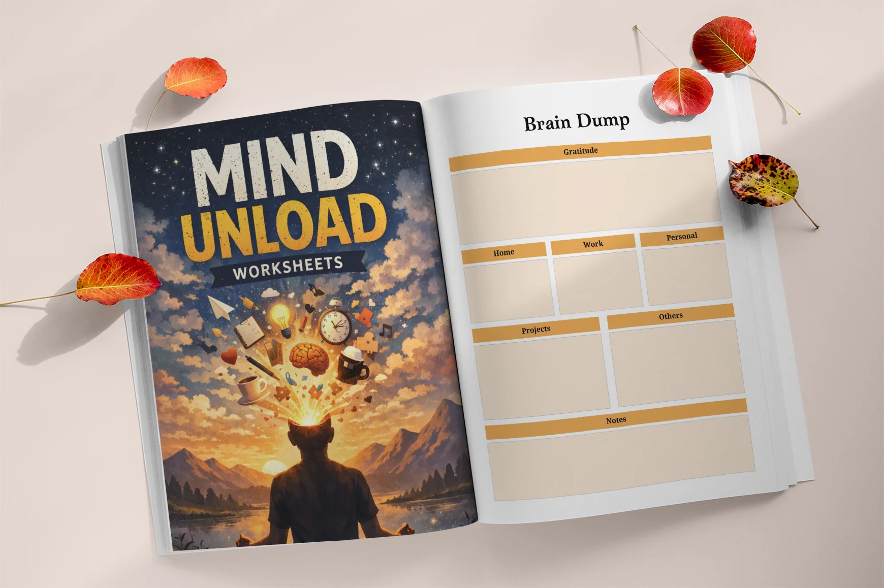 Mind Unload Worksheets Book - Image 2
