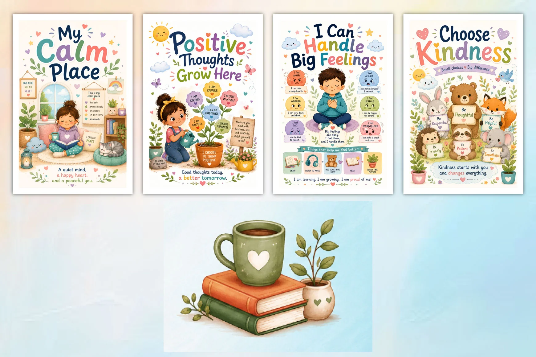 Mindful Calming Posters For Kids - Image 4