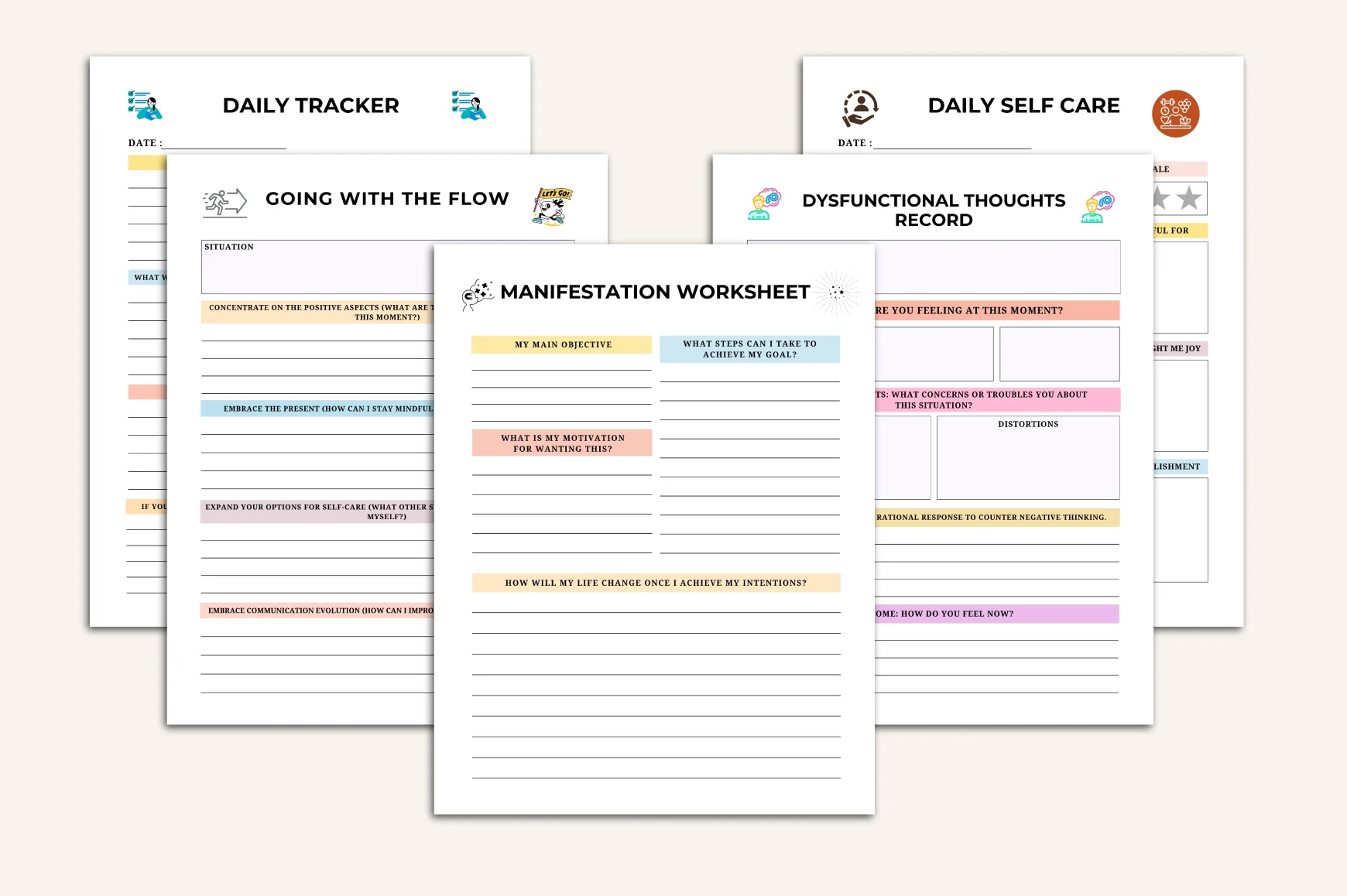 Mindfulness Mental Health Journal - Image 8