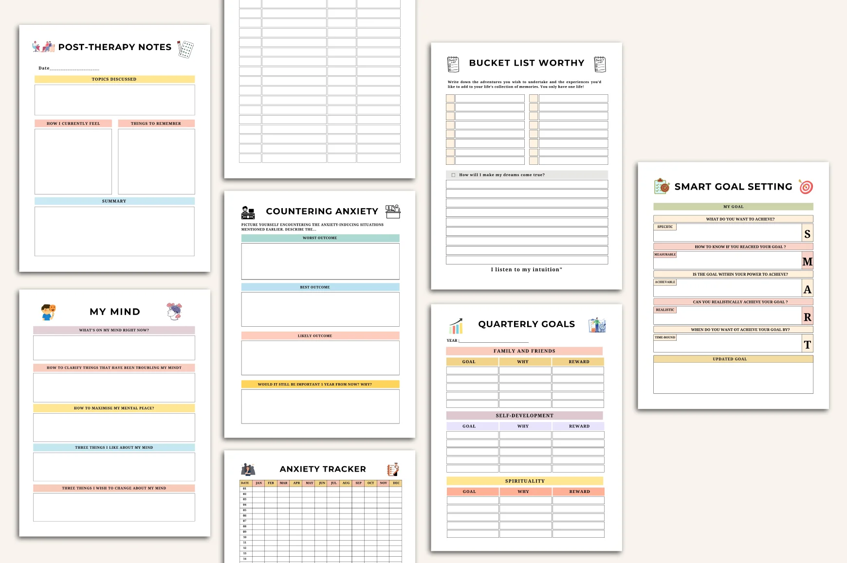 Mindfulness Mental Health Journal - Image 9