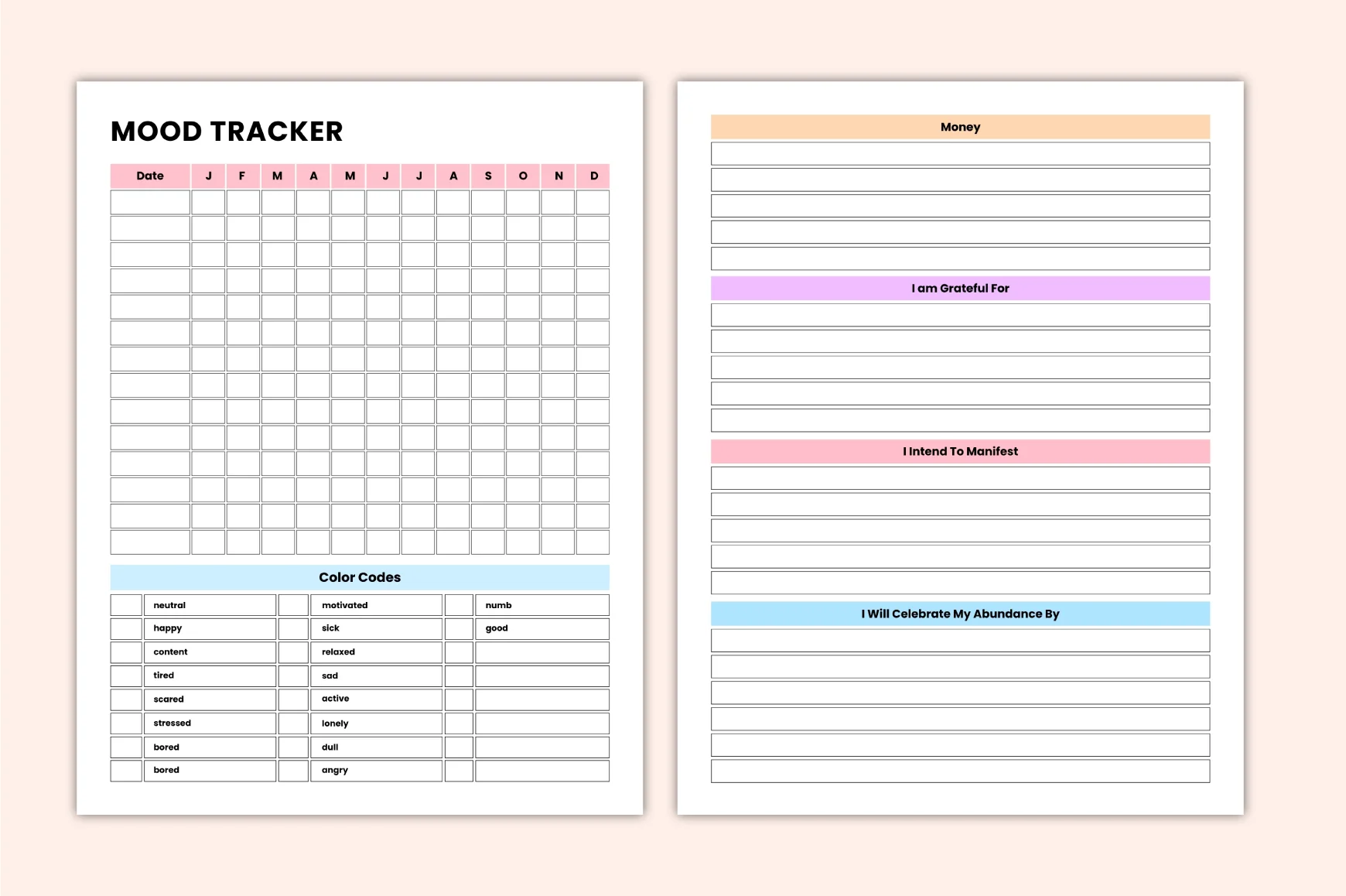 Mindset Reset Journal for Personal Growth - Image 3