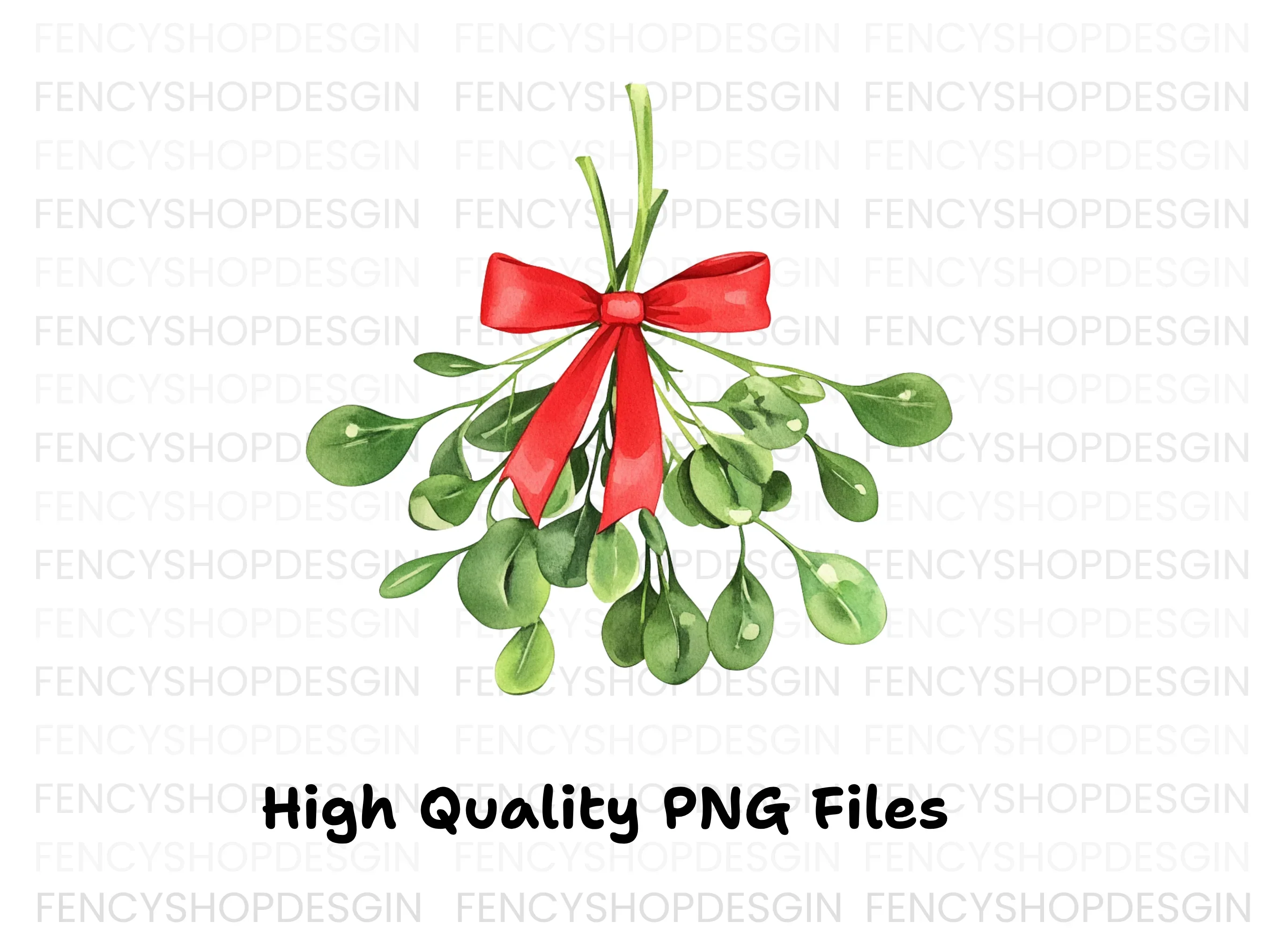 Mistletoe Clipart Bundle - Image 2