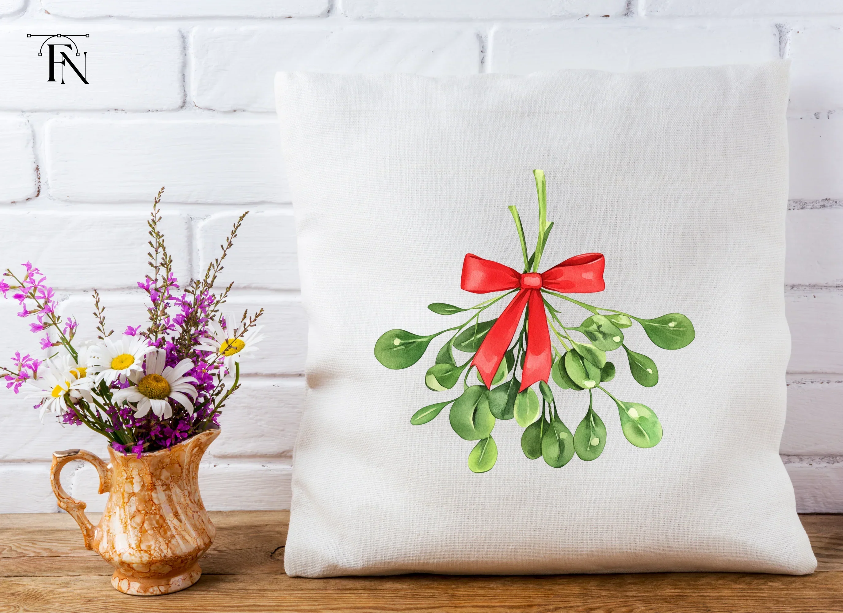 Mistletoe Clipart Bundle - Image 5