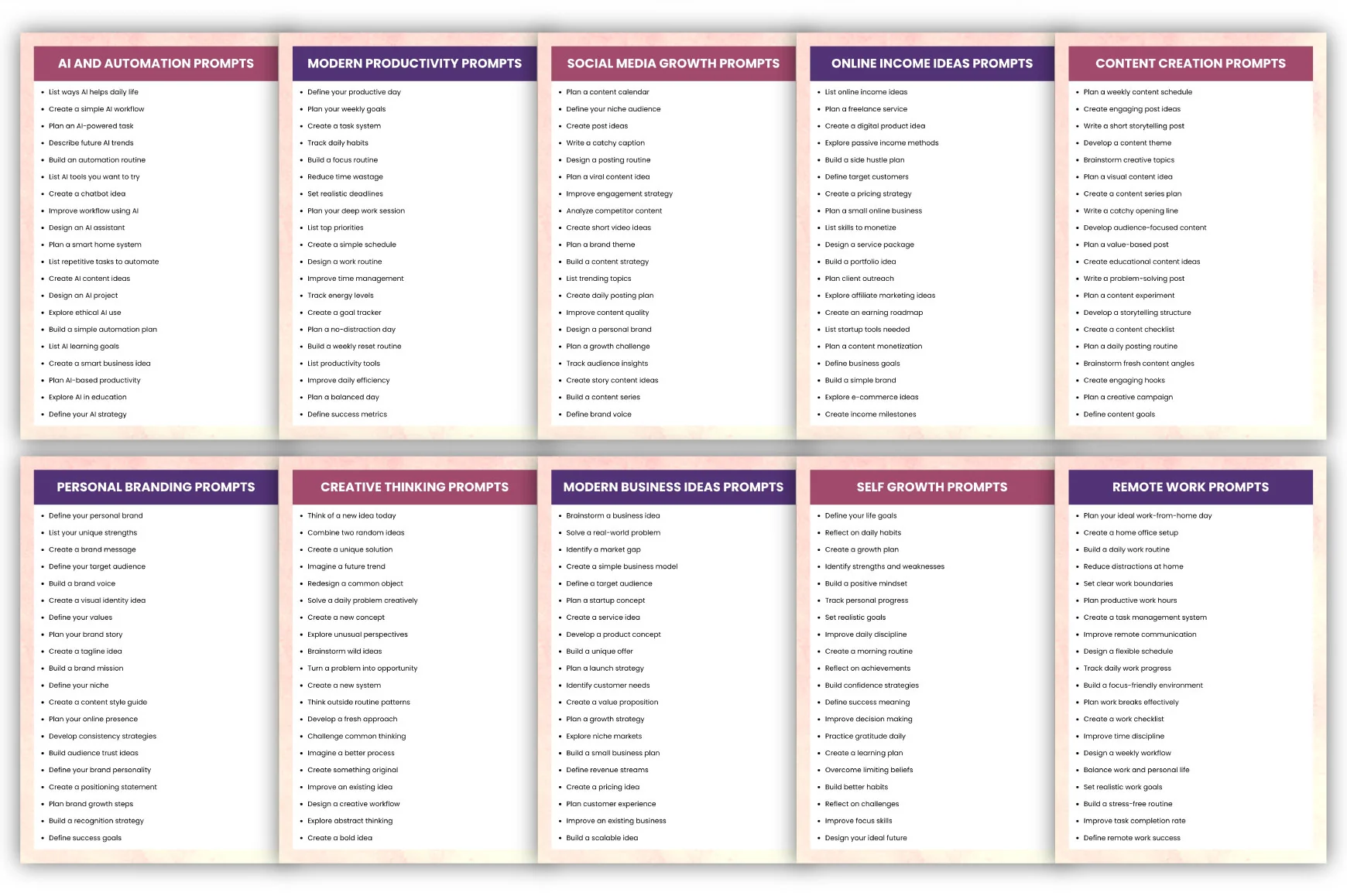 1000+ Modern Prompts - Image 3
