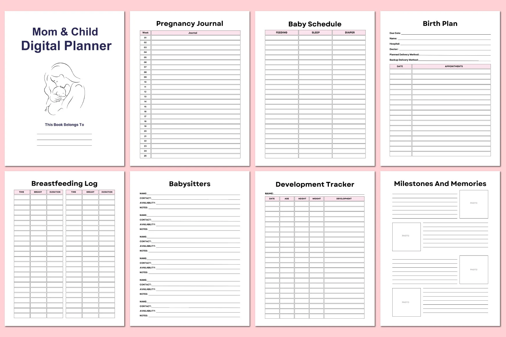 Mom Child Planner - Image 2