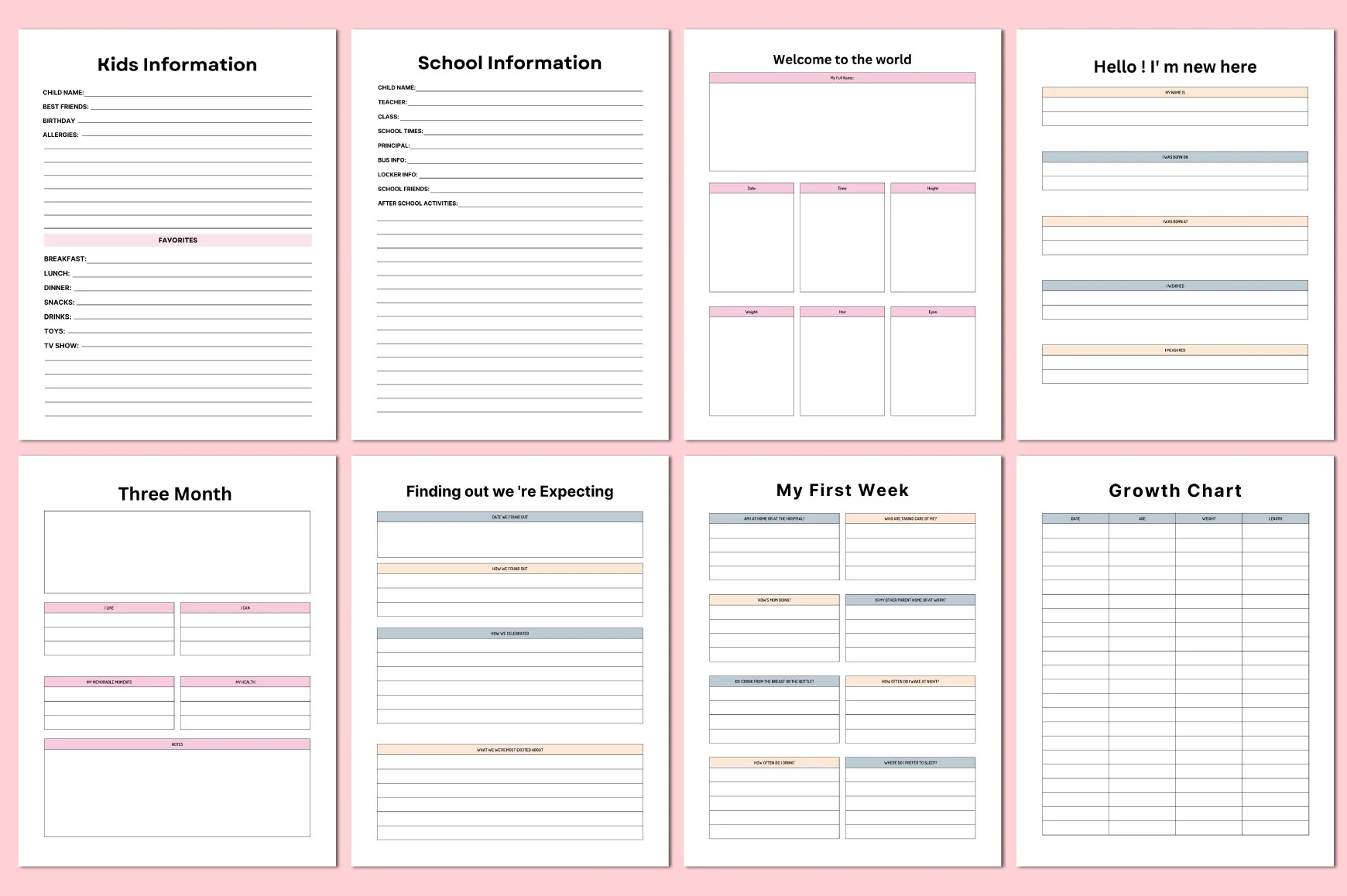 Mom Child Planner - Image 3