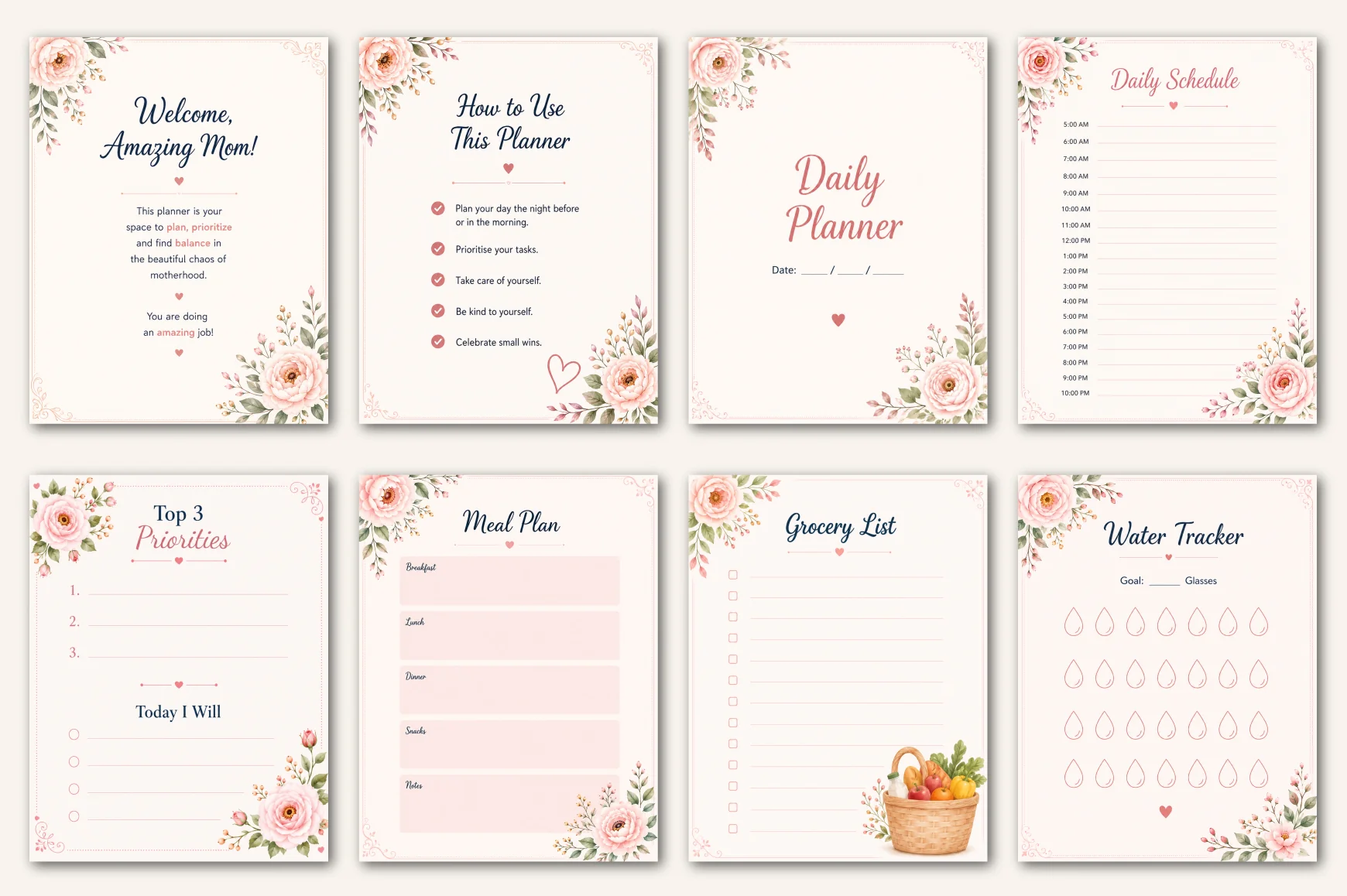 Mom Daily Productivity Planner - Image 3