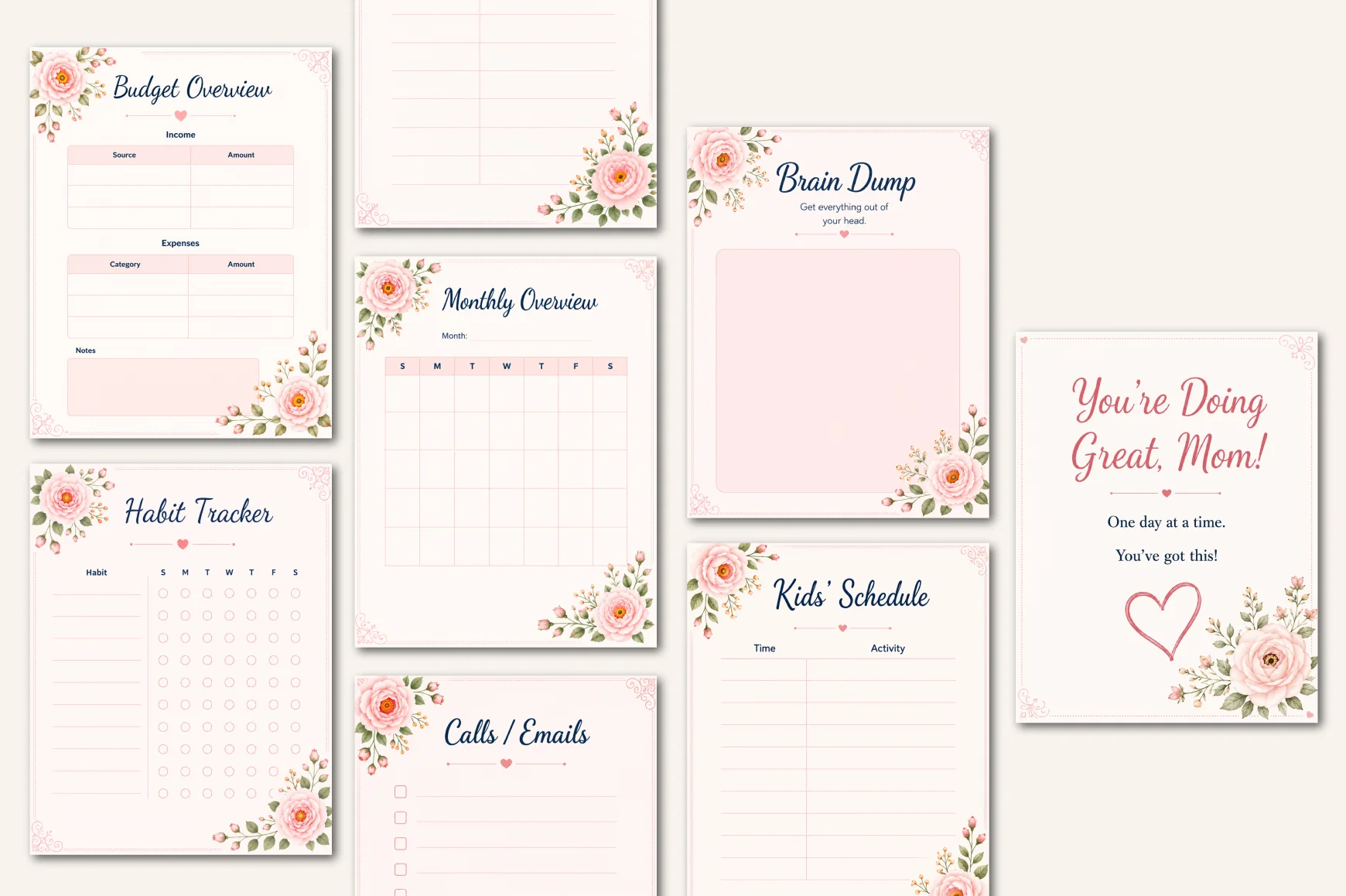 Mom Daily Productivity Planner - Image 9