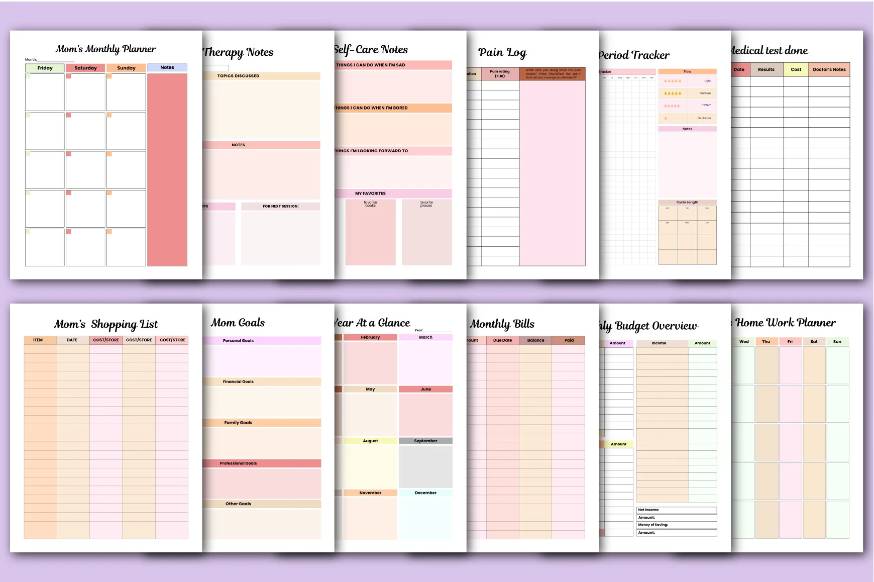 Mom Planner Organizer - Image 4