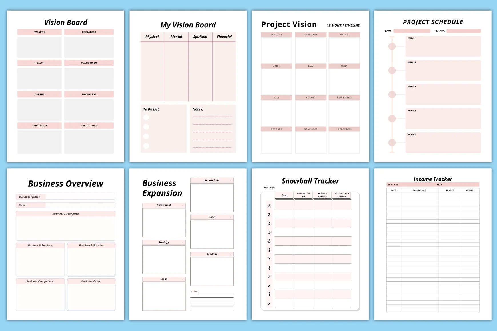 Money Saving Challenge Digital Planner - Image 7