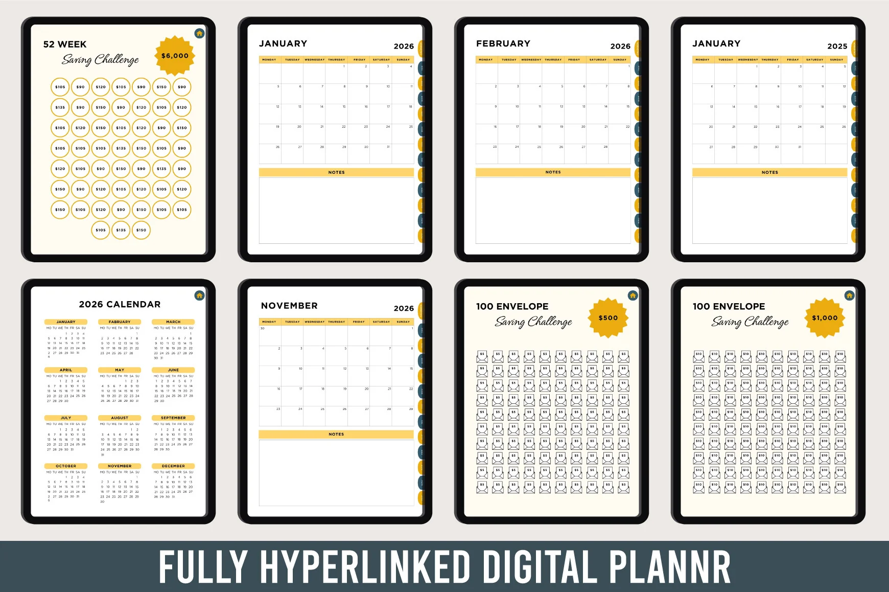 Money Saving Challenge Planner - Image 3